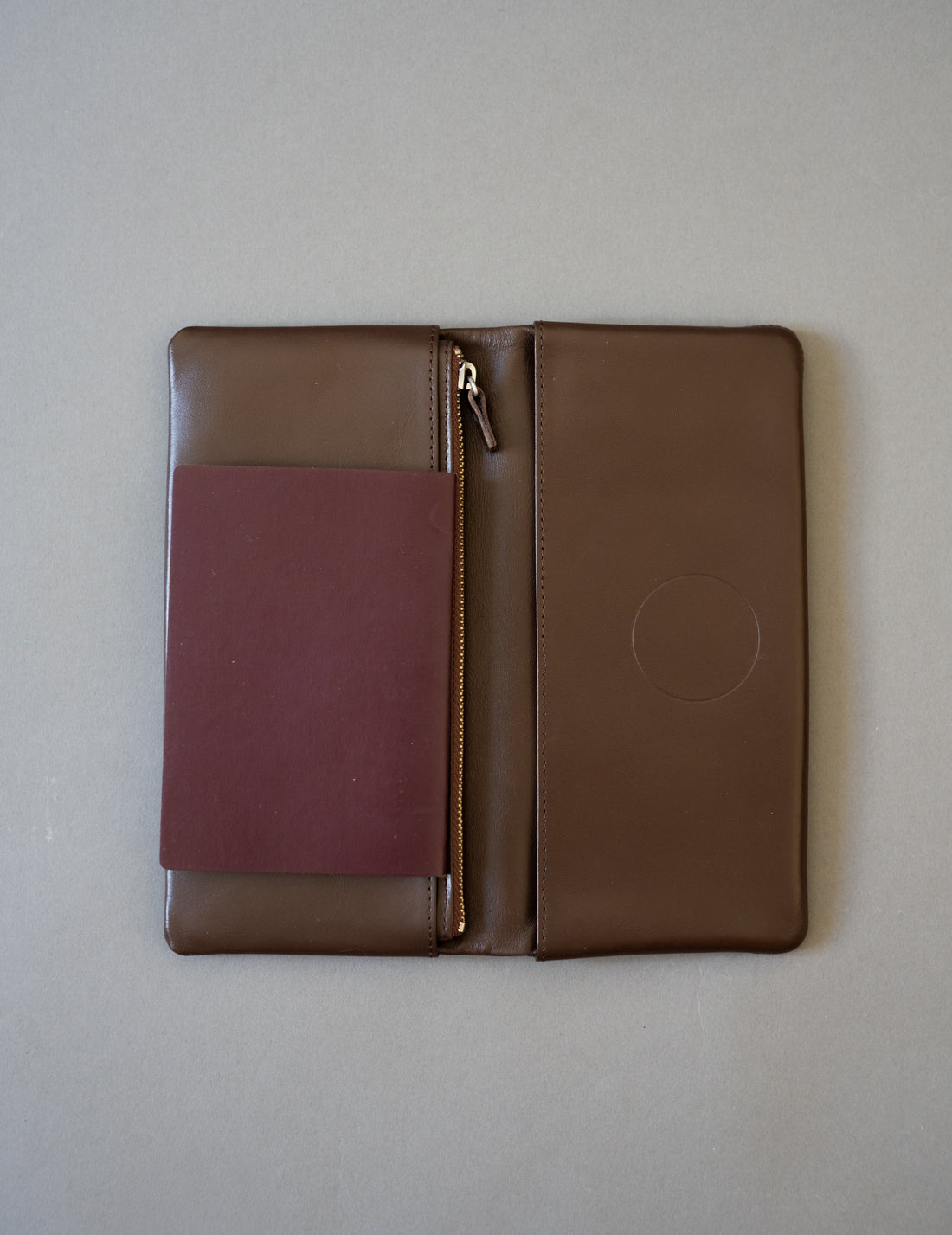 COSMIC WONDER |  Light leather wallet・Brown