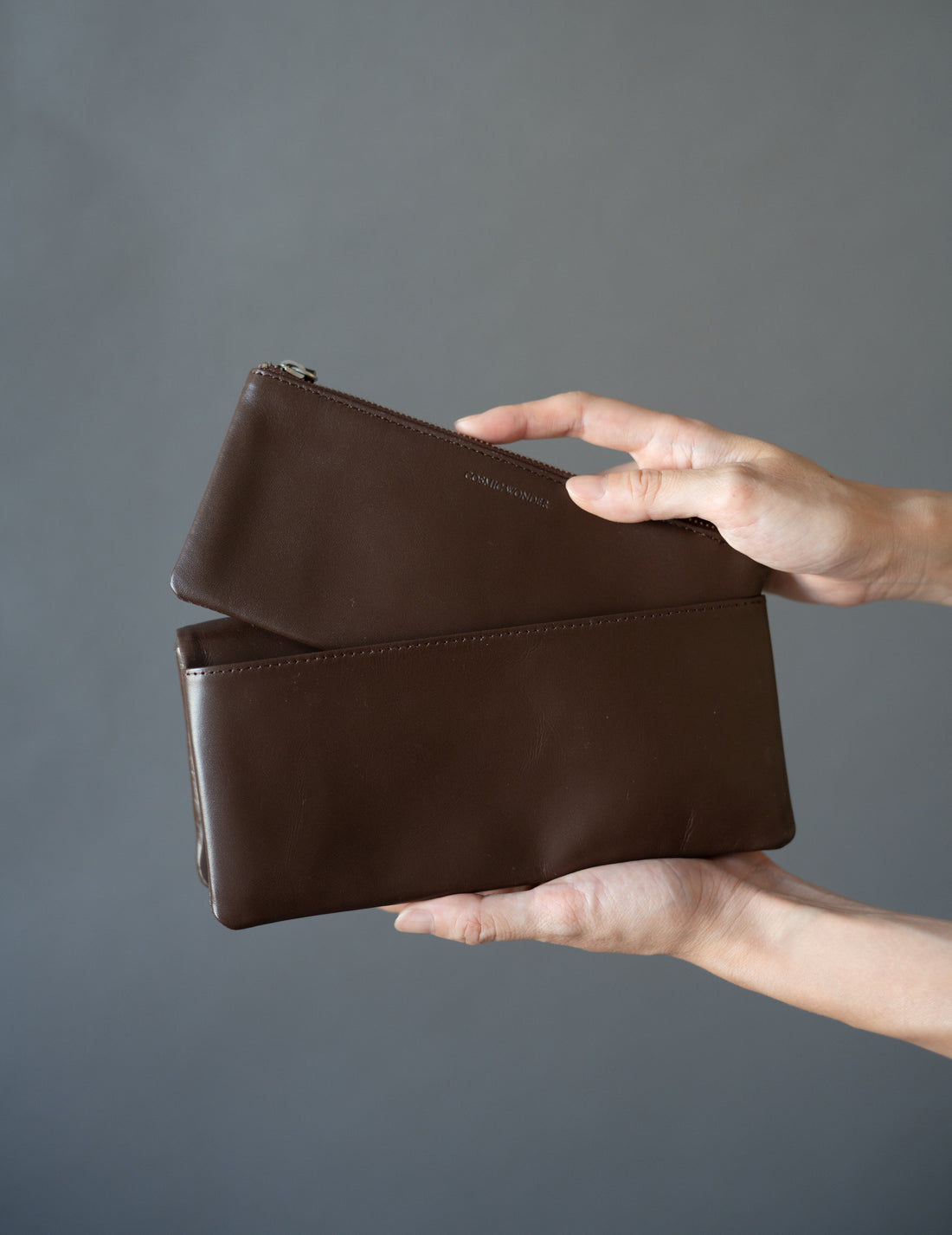 COSMIC WONDER |  Light leather wallet・Brown