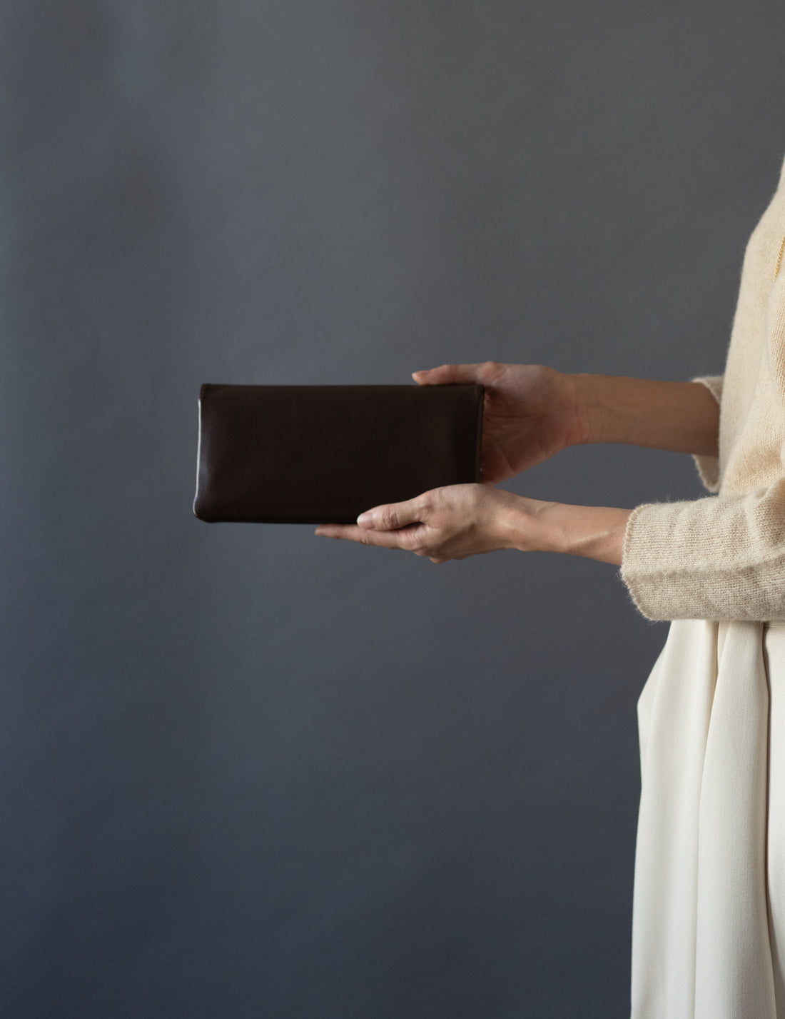 COSMIC WONDER |  Light leather wallet・Brown