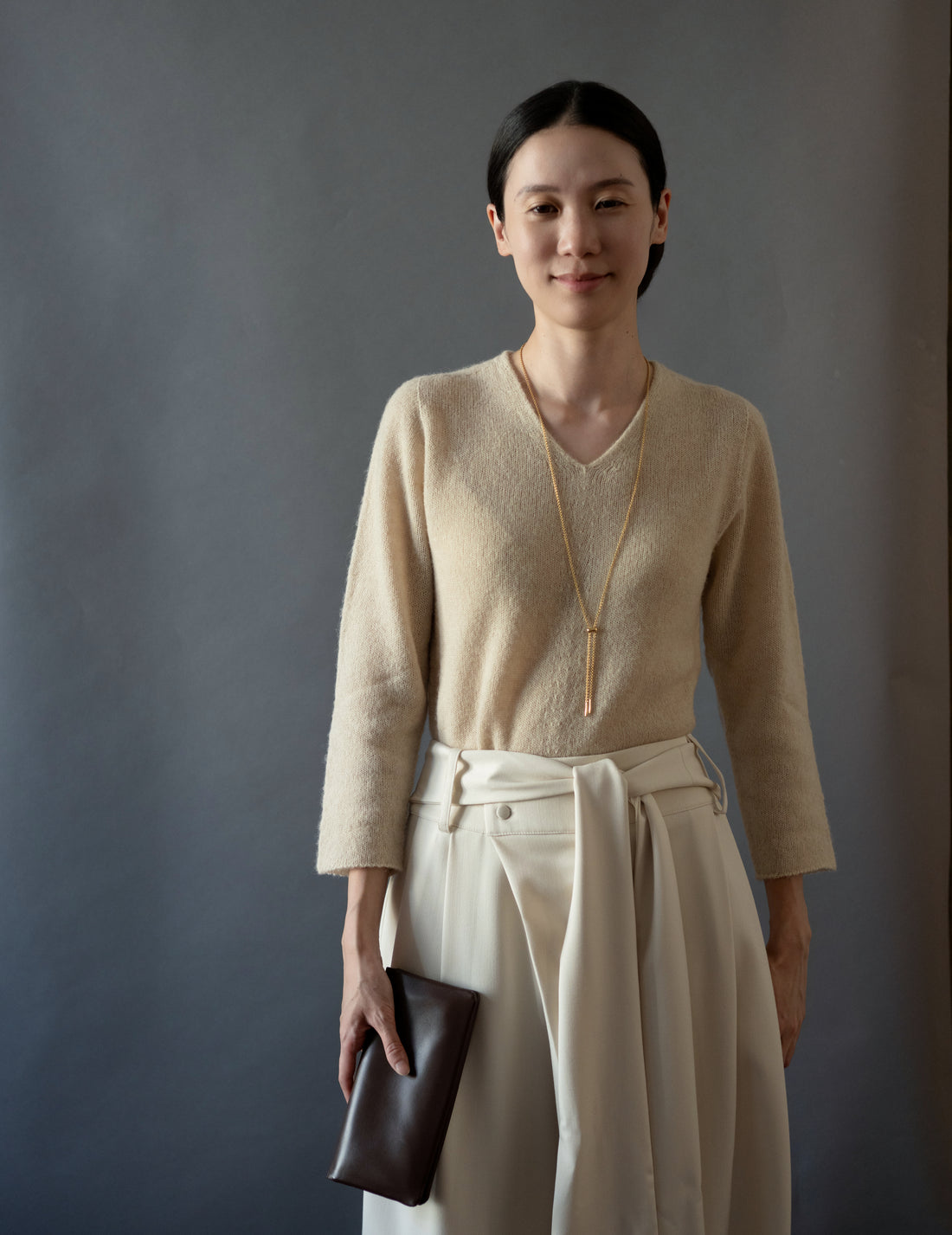 COSMIC WONDER |  Light leather wallet・Brown