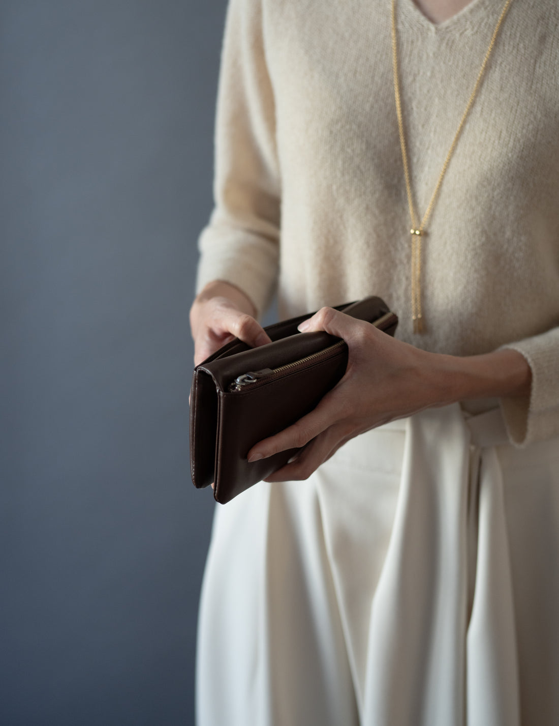 COSMIC WONDER |  Light leather wallet・Brown