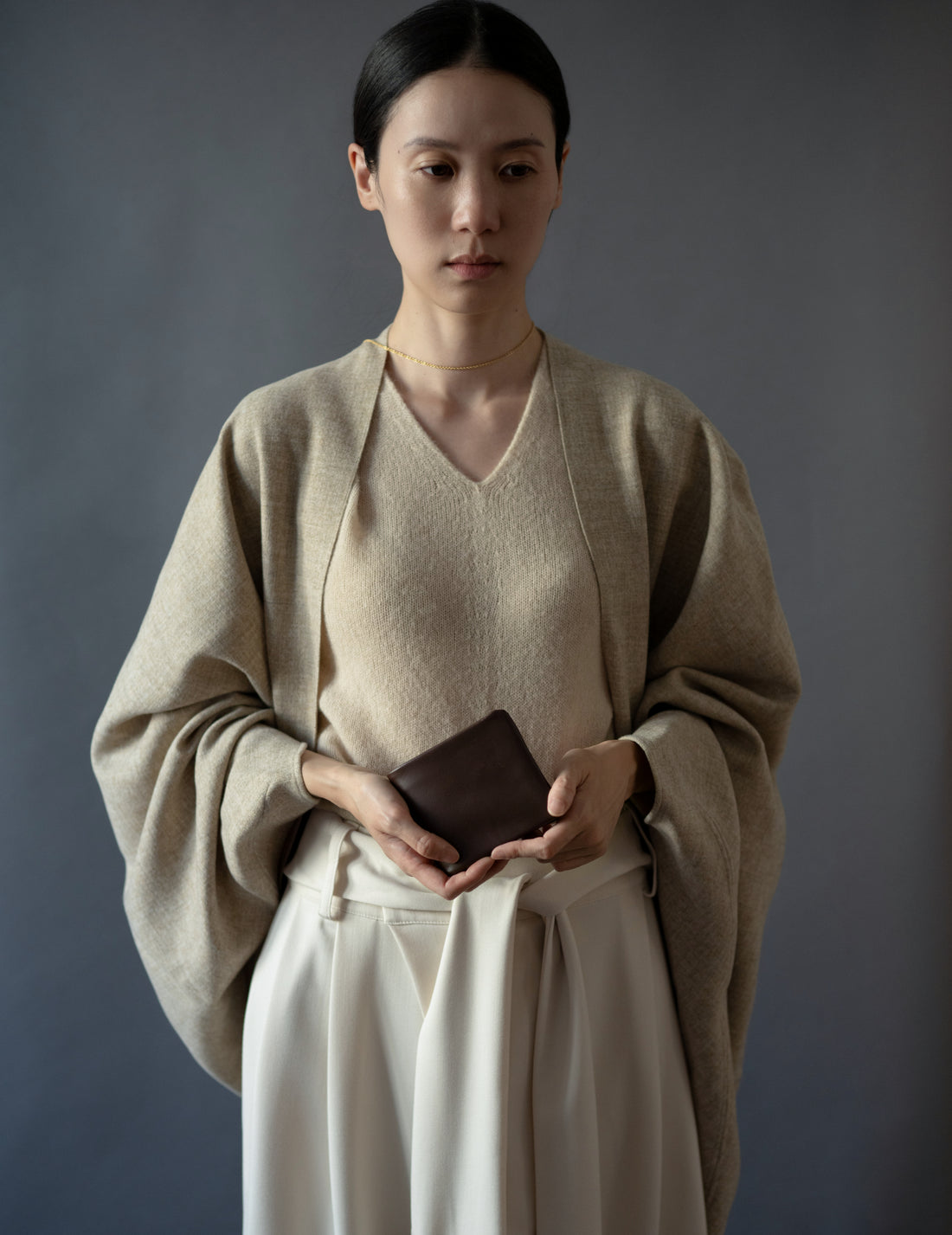 COSMIC WONDER |  Light Leather Bifold Wallet・Brown