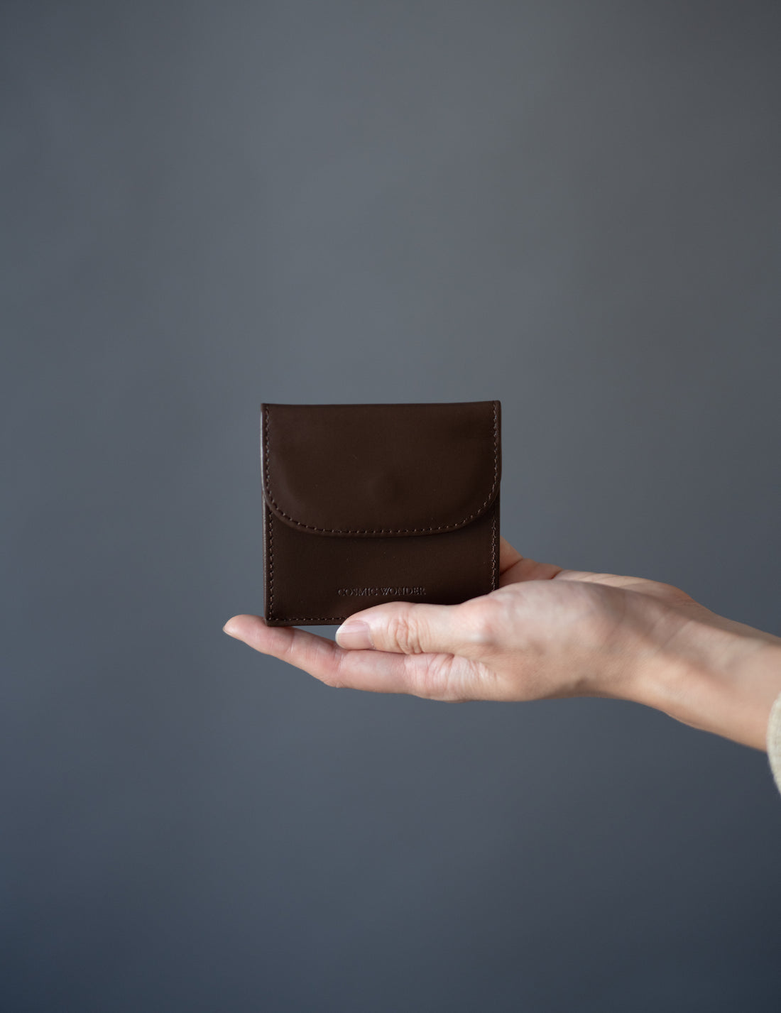 COSMIC WONDER |  Light Leather Bifold Wallet・Brown