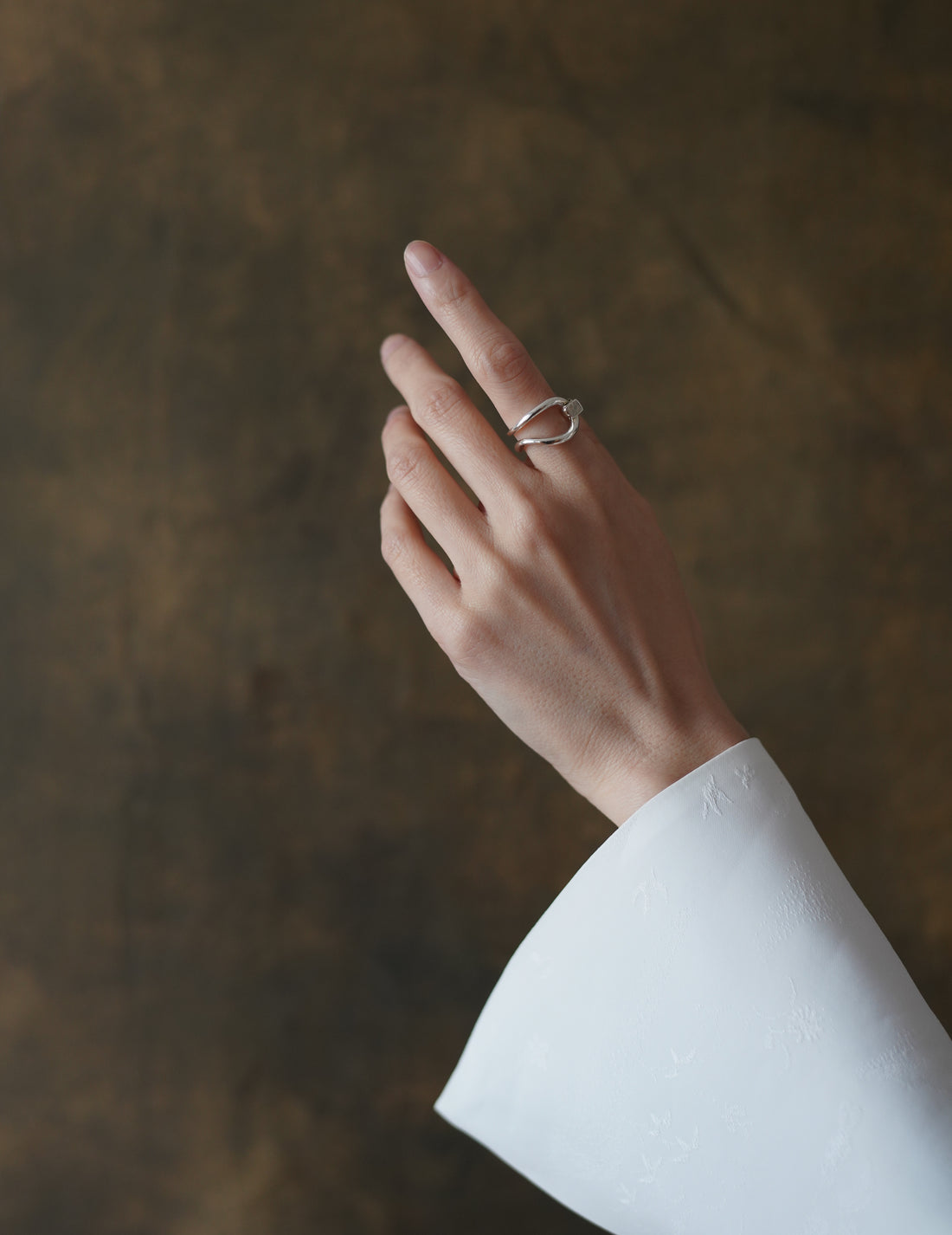 PLOW | Wave Pierces Calm・Earrings & Pearl Charm Set