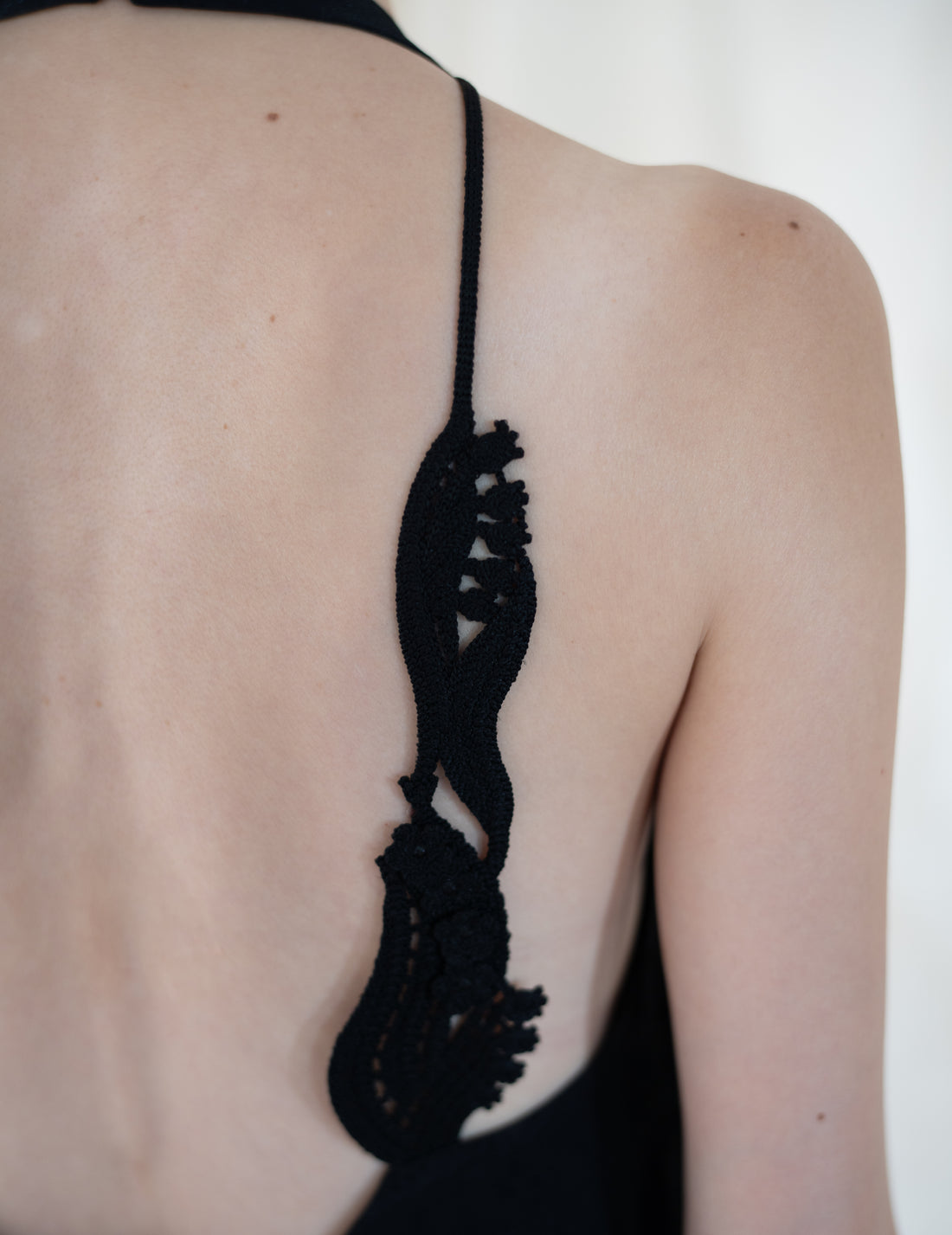 Mame Kurogouchi  |  Floral Jacquard Camisole Dress - Black