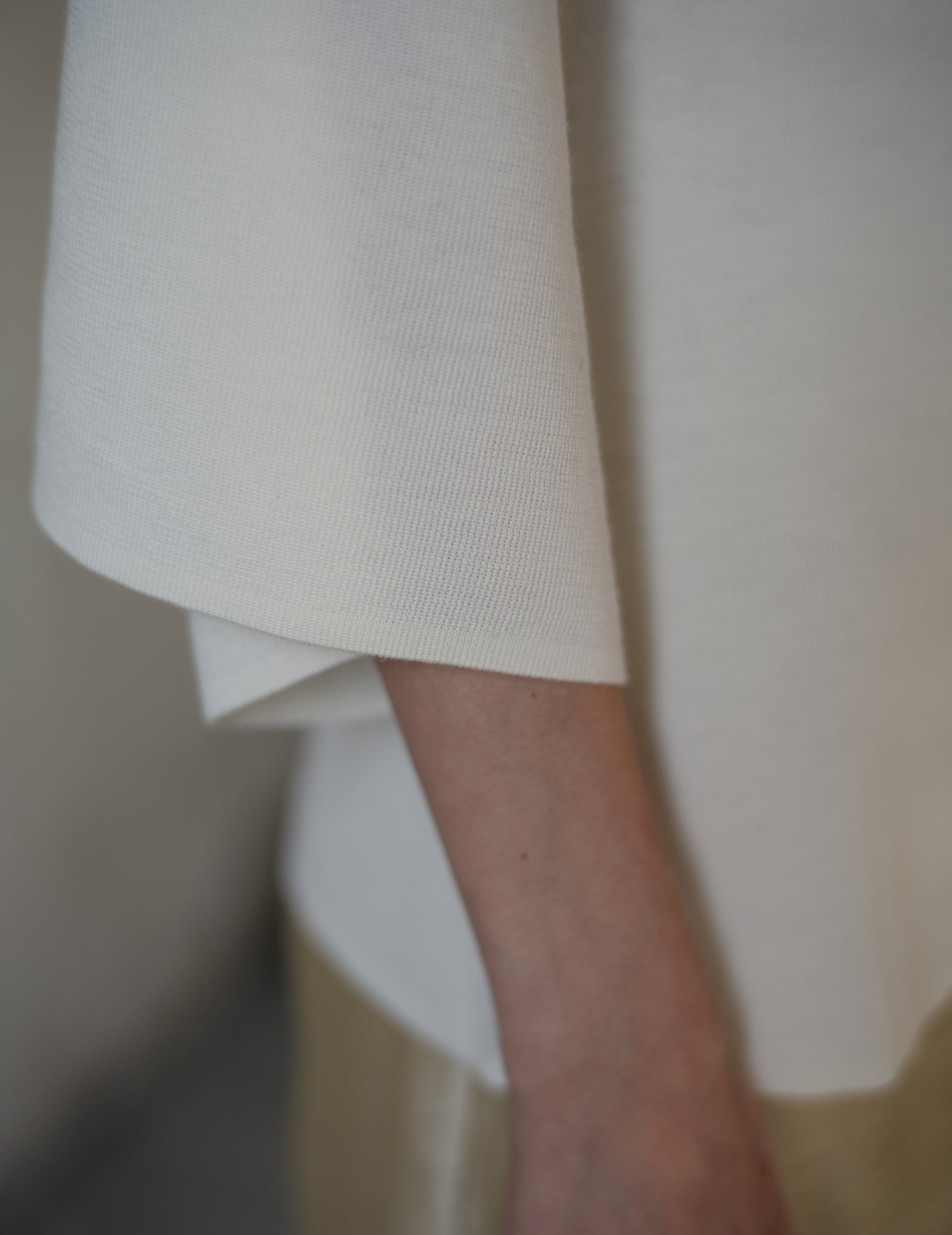 KAMA Merino Wool Top・Stone