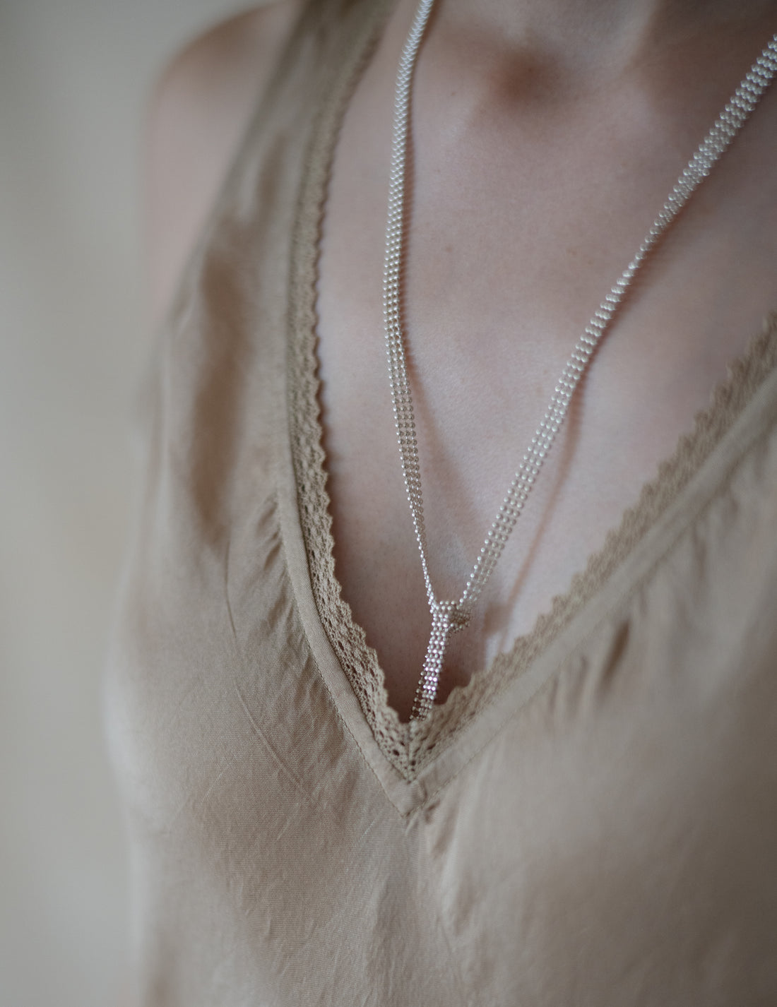 Rubia & Neel | DAPHNE LONG SLIPDRESS・Gold