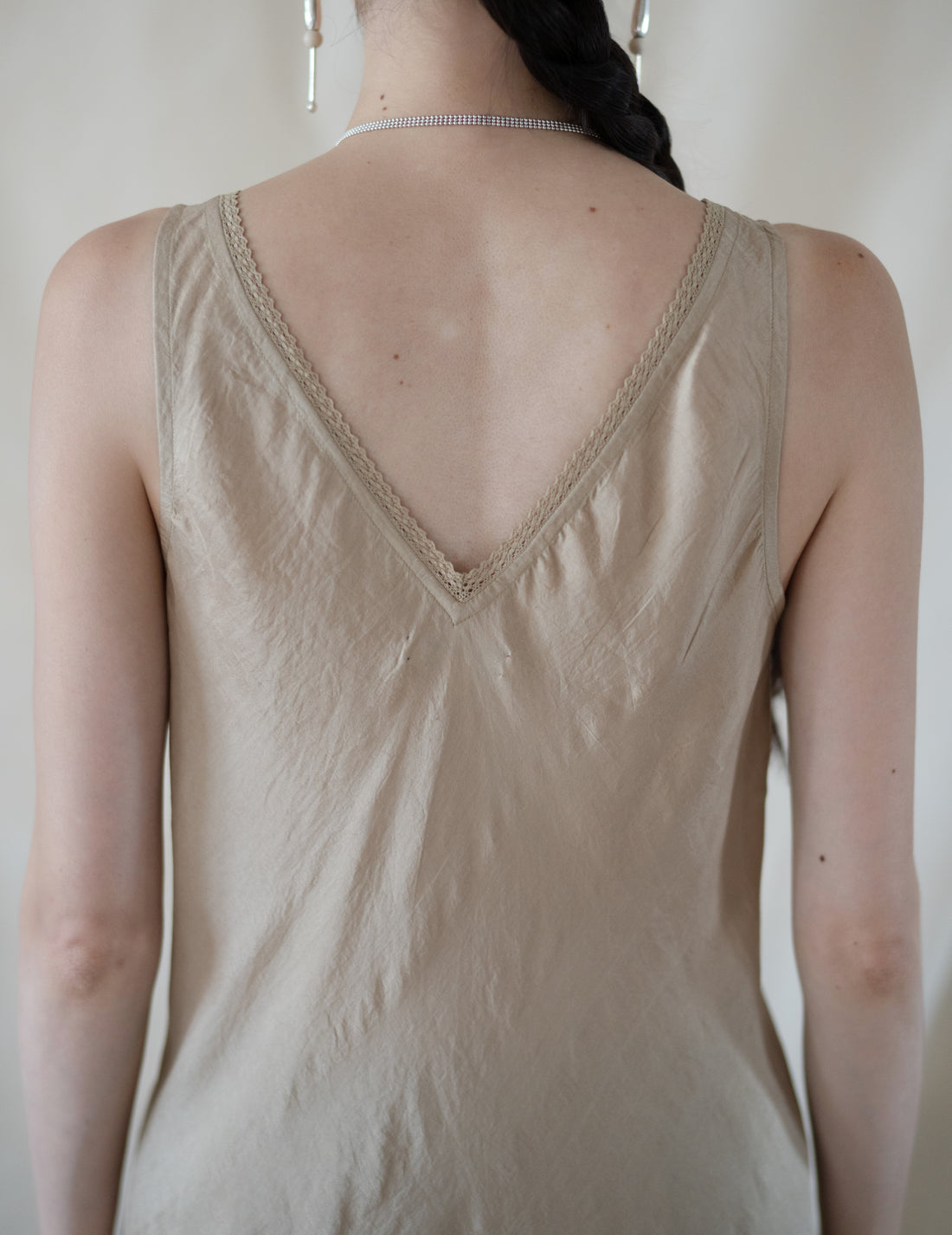 Rubia & Neel | DAPHNE LONG SLIPDRESS・Gold