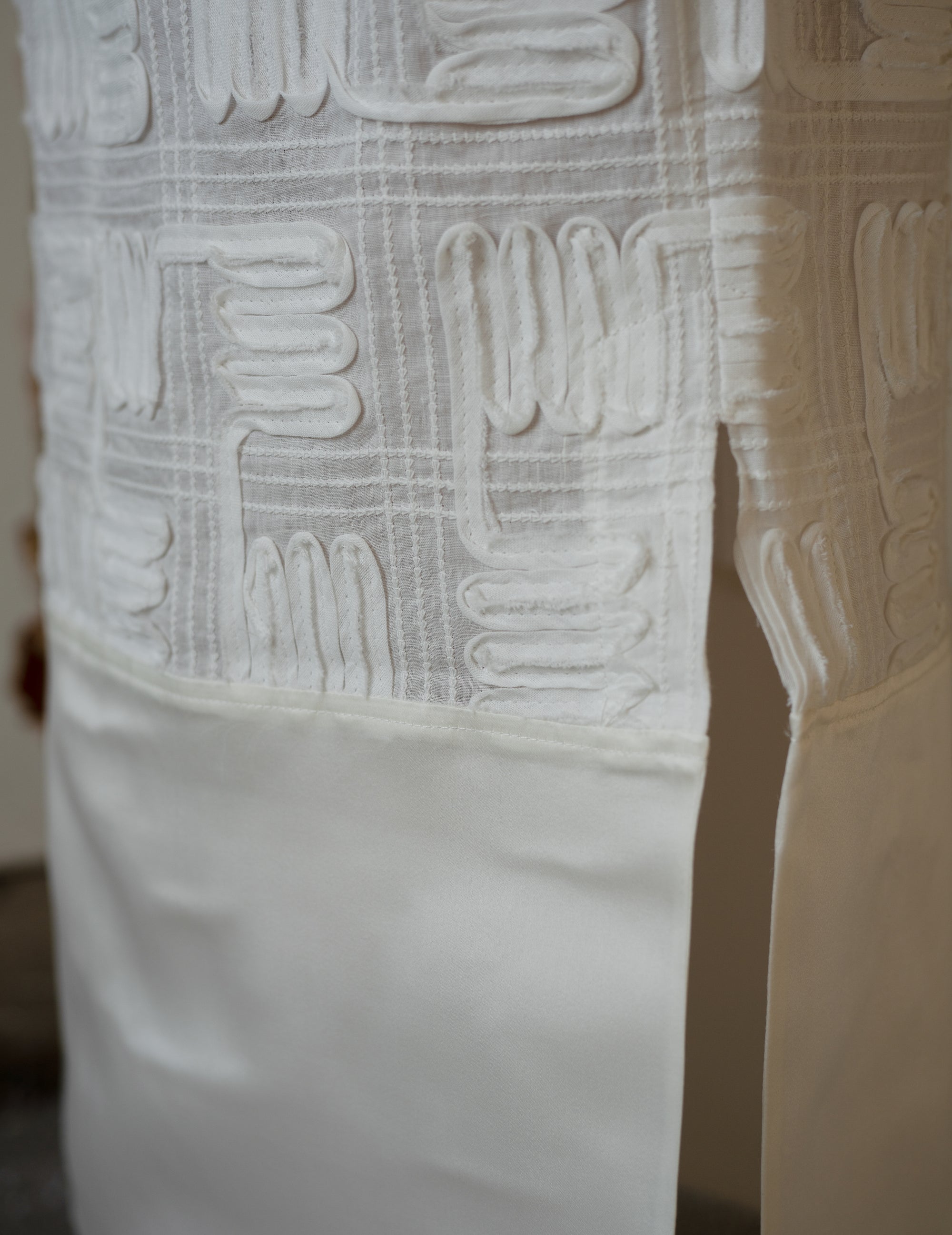 Dreya Ramie Dress・Ivory