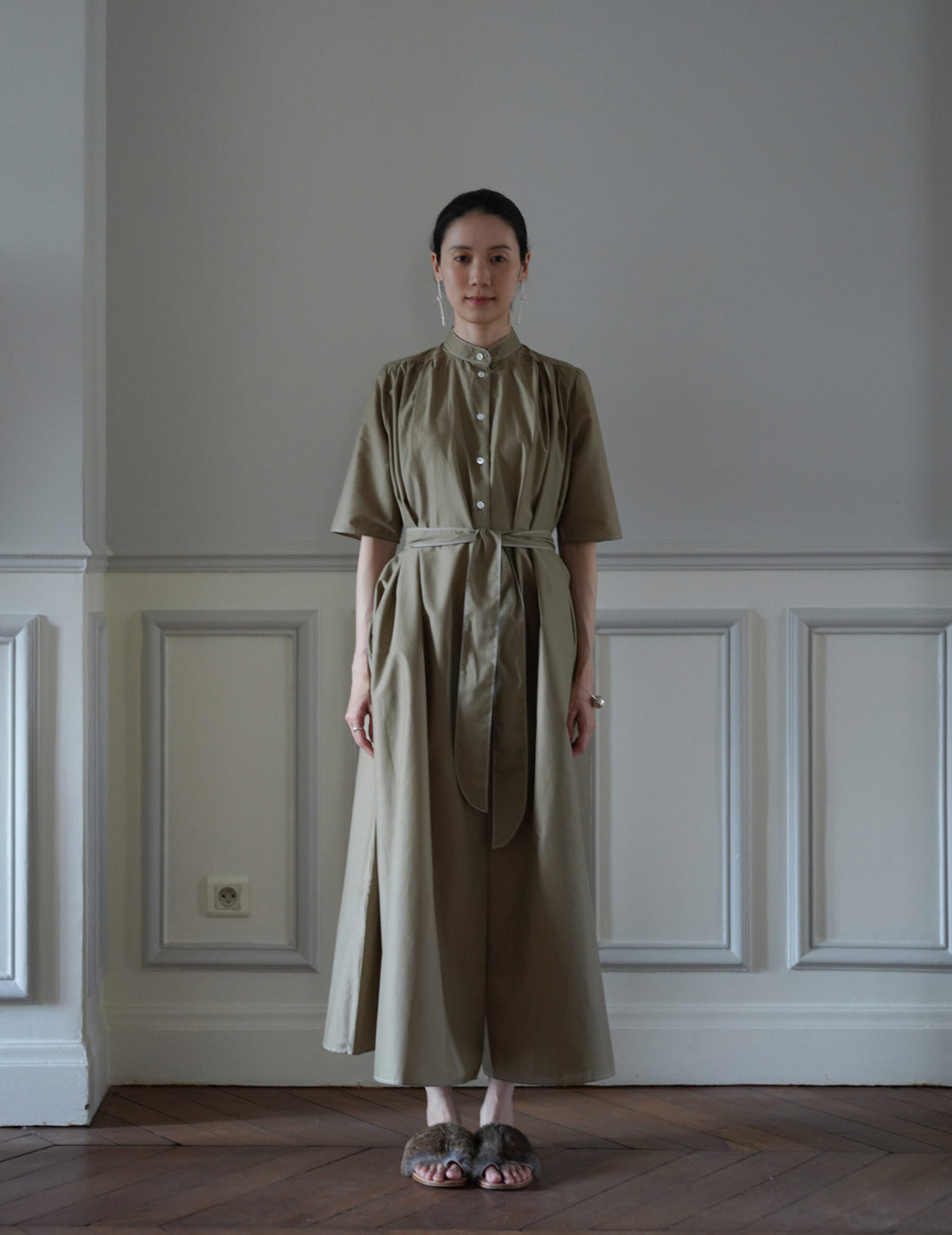 Mark Kenly Domino Tan ｜ DAMY SHEER COTTON