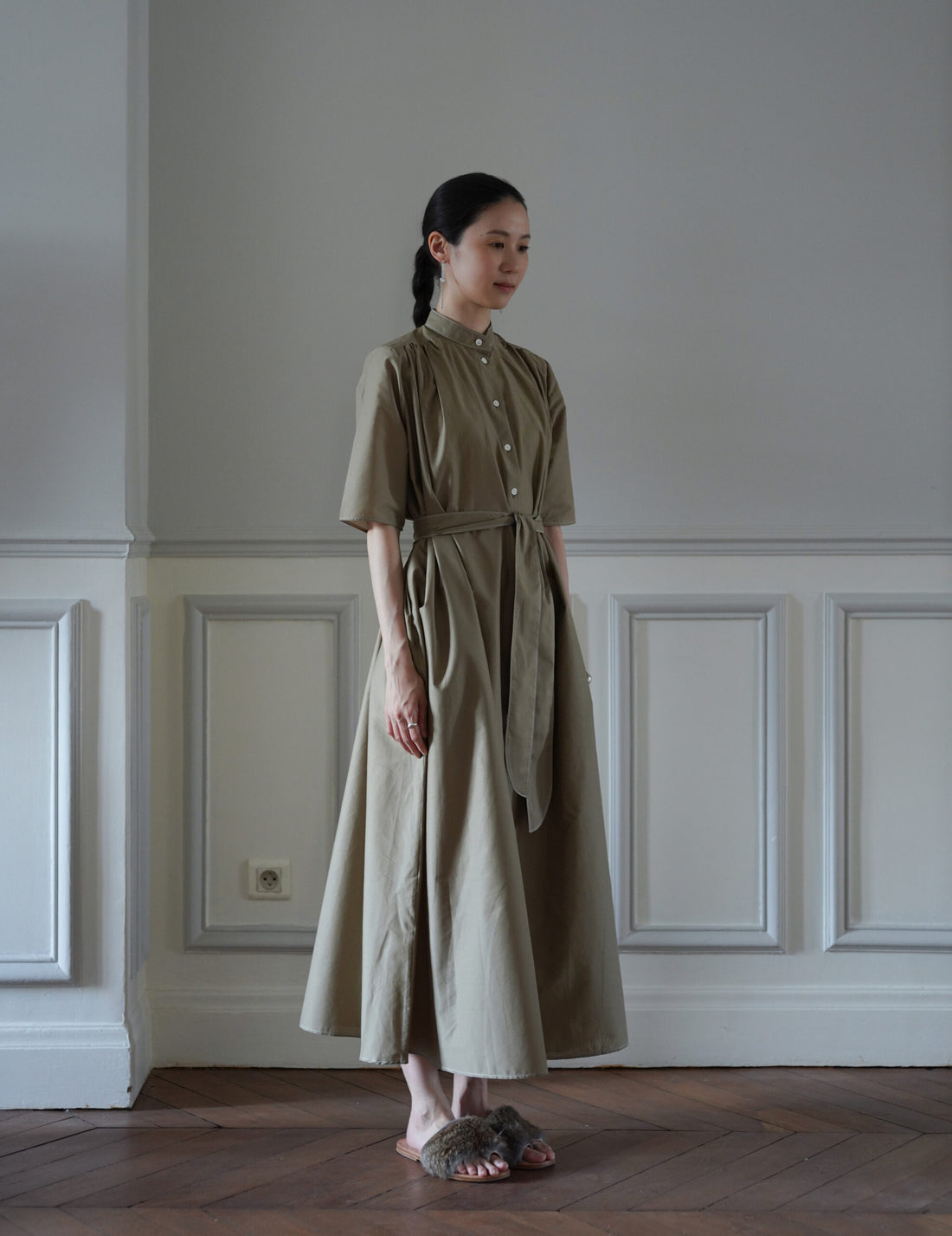 Mark Kenly Domino Tan ｜ DAMY SHEER COTTON