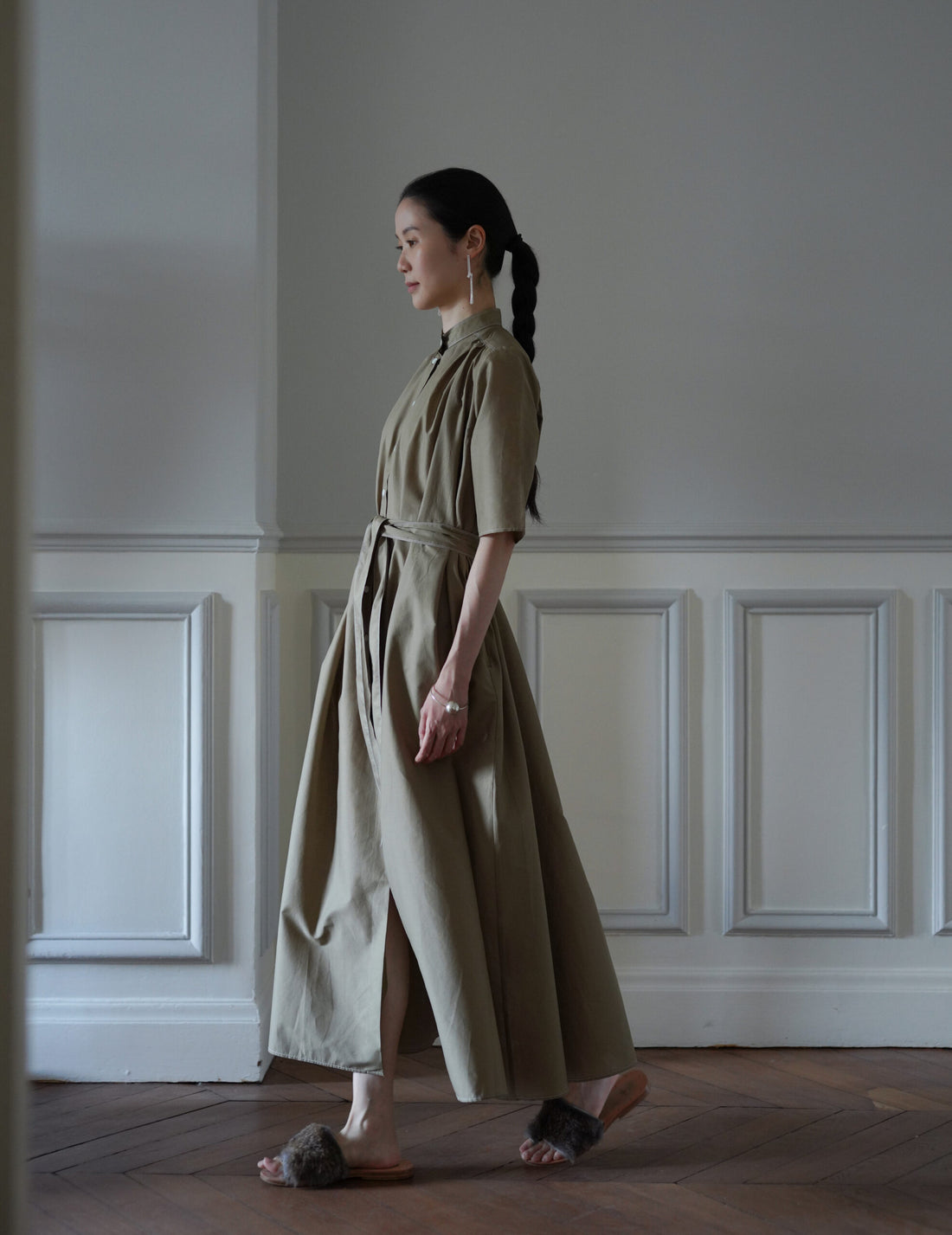 Mark Kenly Domino Tan ｜ DAMY SHEER COTTON