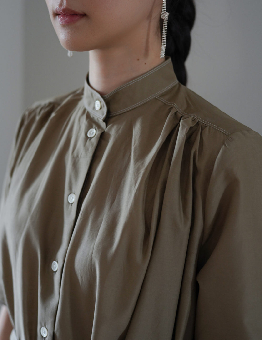 Mark Kenly Domino Tan ｜ DAMY SHEER COTTON