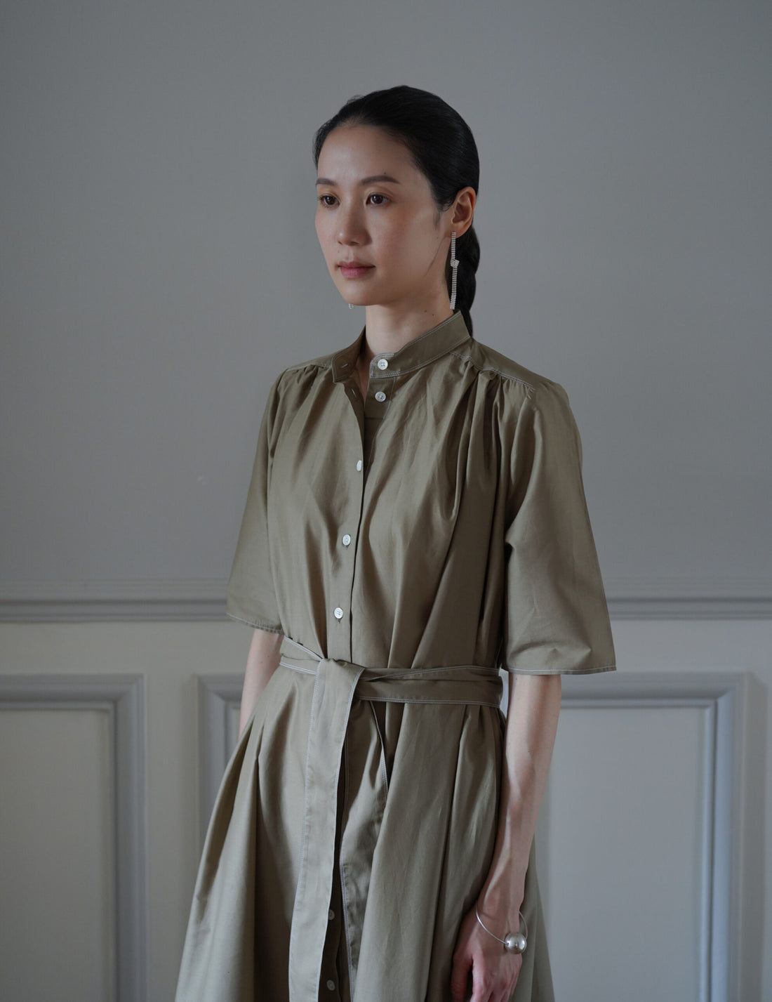 Mark Kenly Domino Tan ｜ DAMY SHEER COTTON