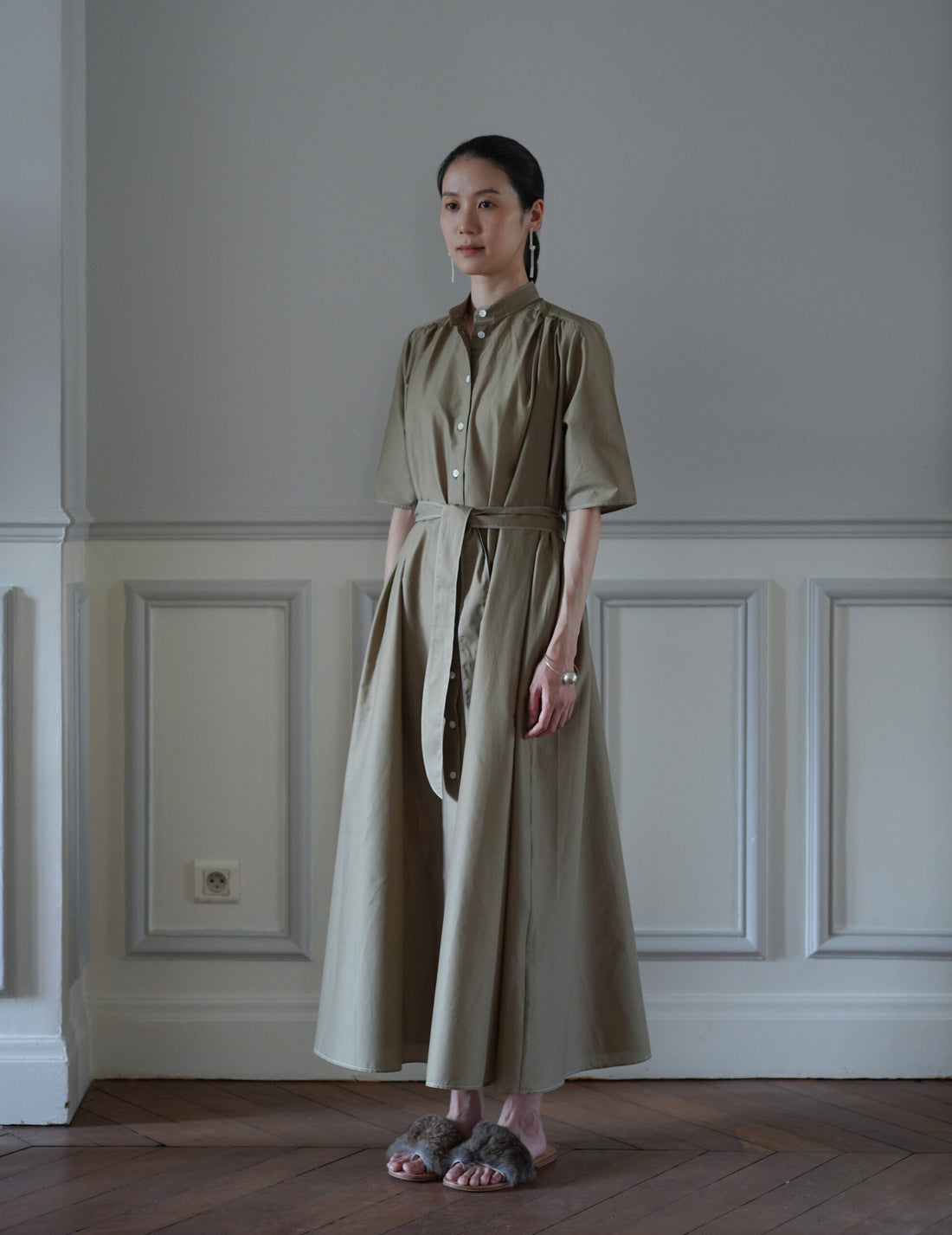 Mark Kenly Domino Tan ｜ DAMY SHEER COTTON