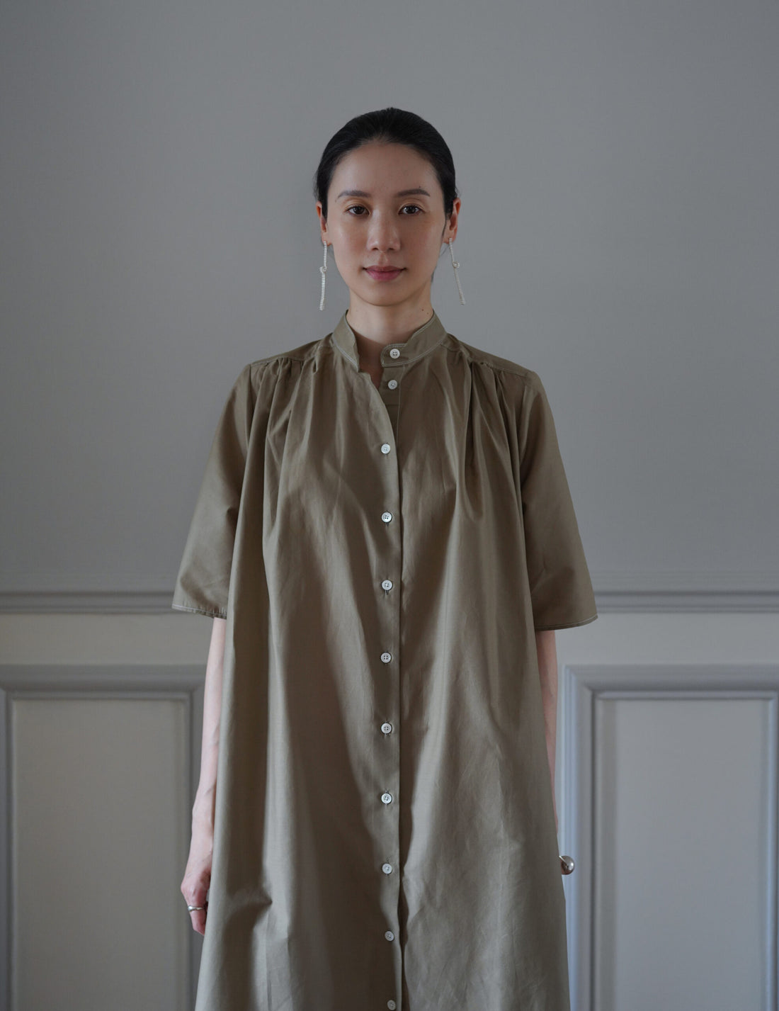 Mark Kenly Domino Tan ｜ DAMY SHEER COTTON