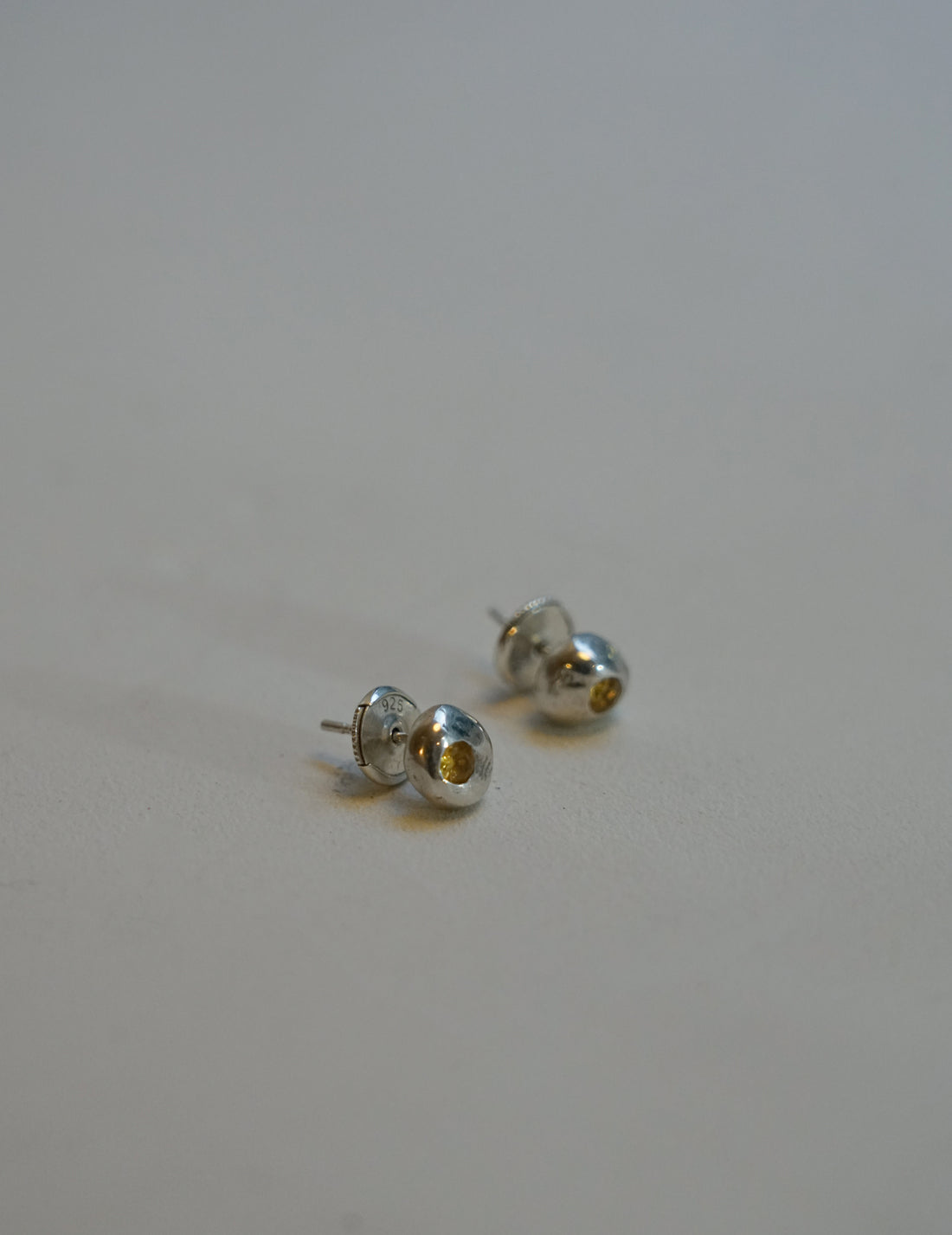 KATARZYNA CICHY | Peradam Yellow Sapphire Studs