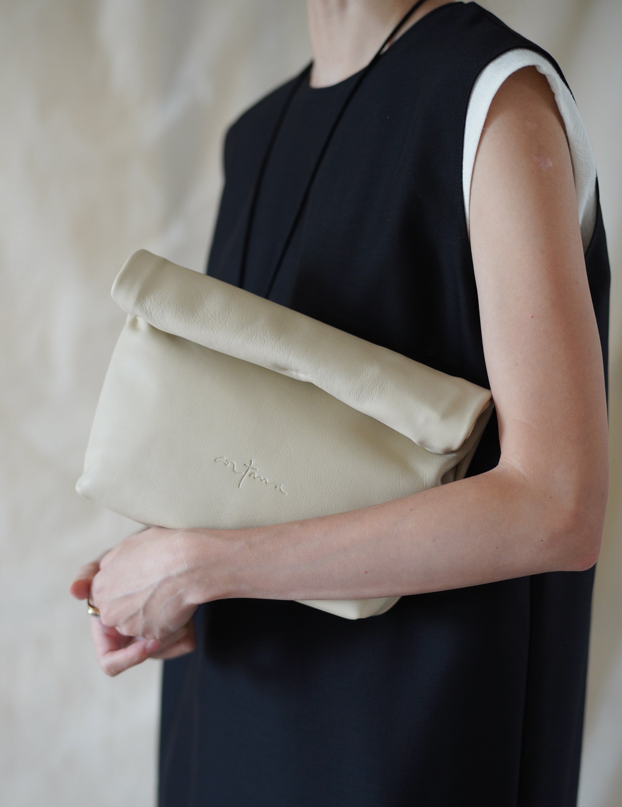 Delhi S Clutch・Ecru