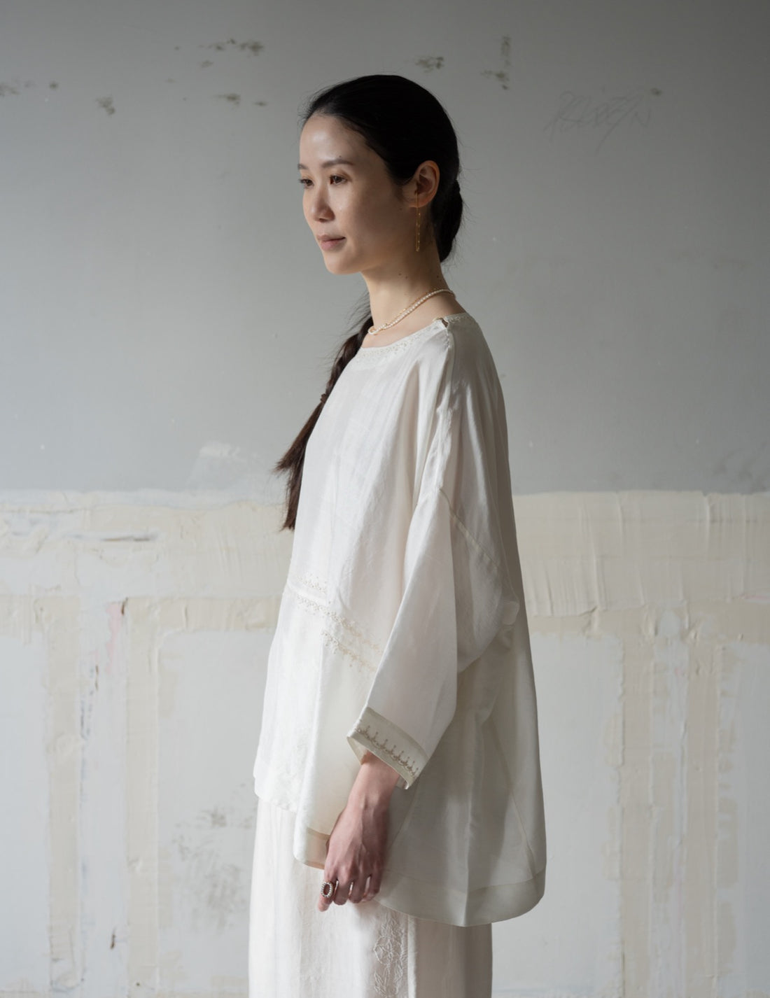 Marai Blouse・Ivory