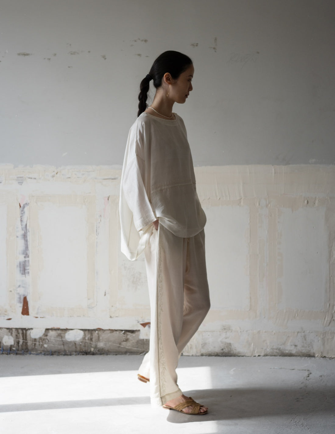 Marai Blouse・Ivory