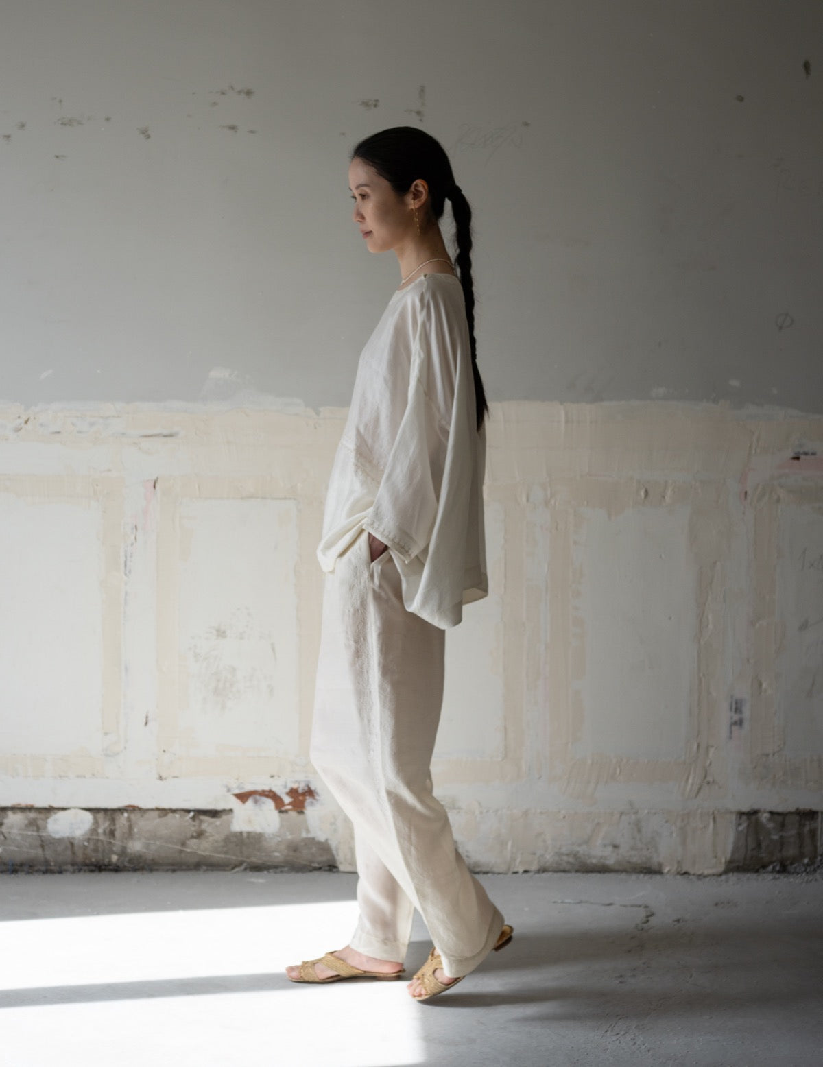 Marai Blouse・Ivory