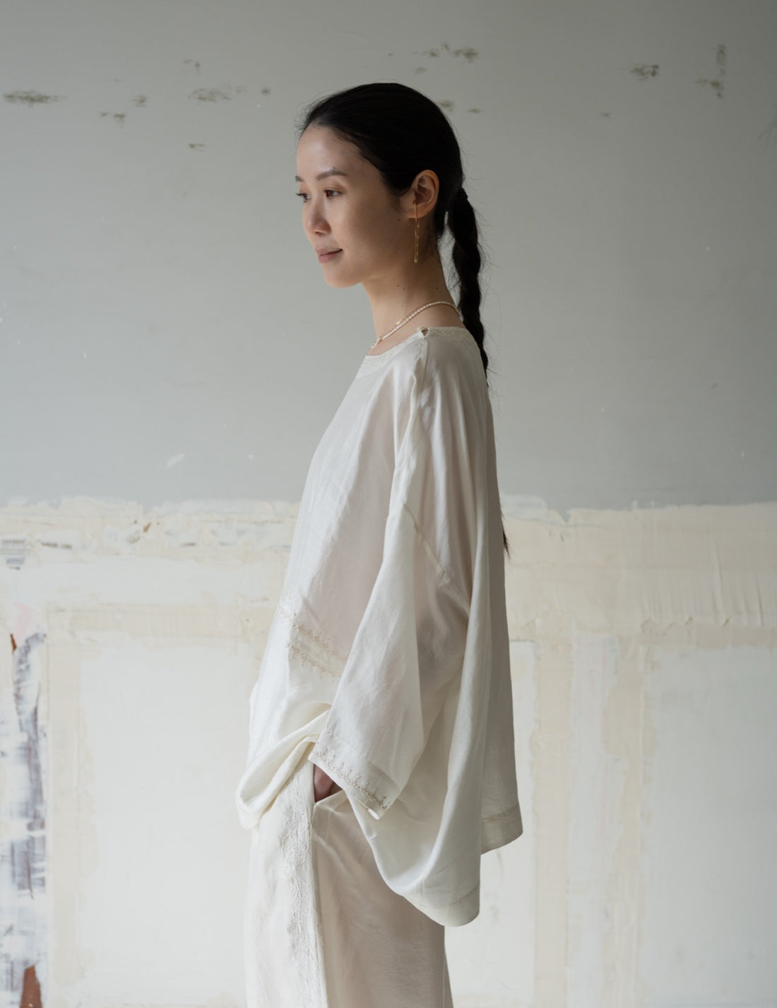 Marai Blouse・Ivory