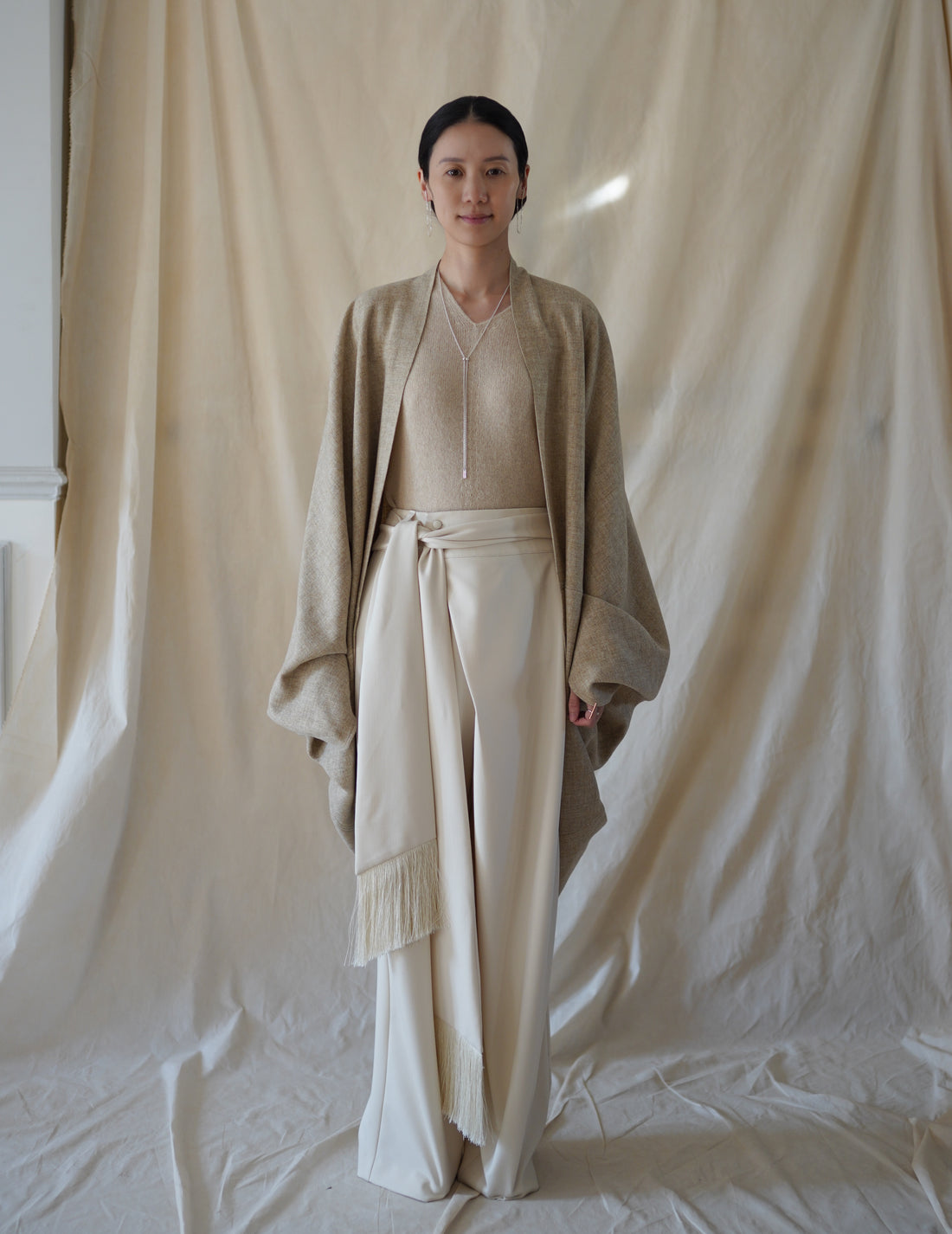 FABIOLA COAT • Beige Melange