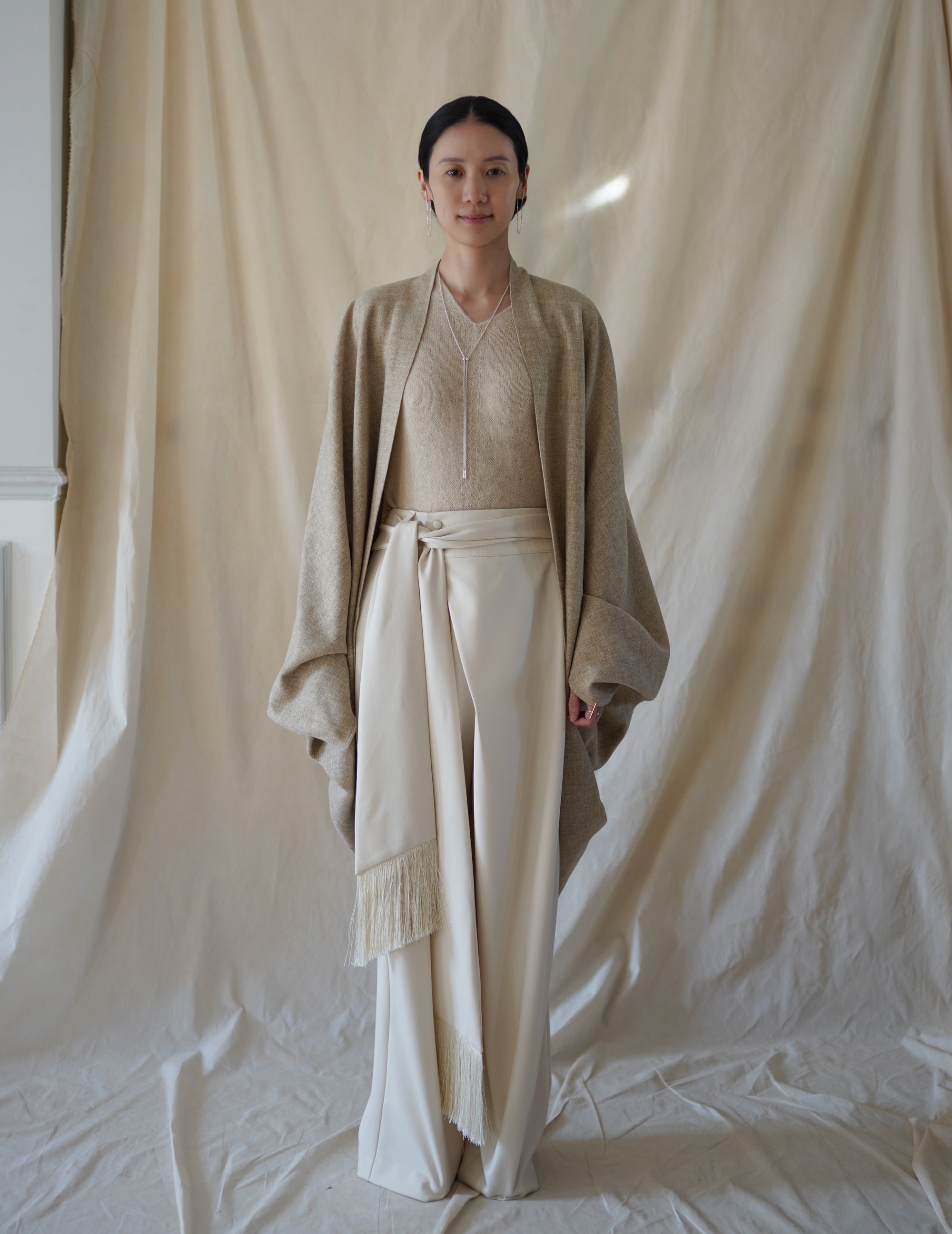 FABIOLA COAT • Beige Melange