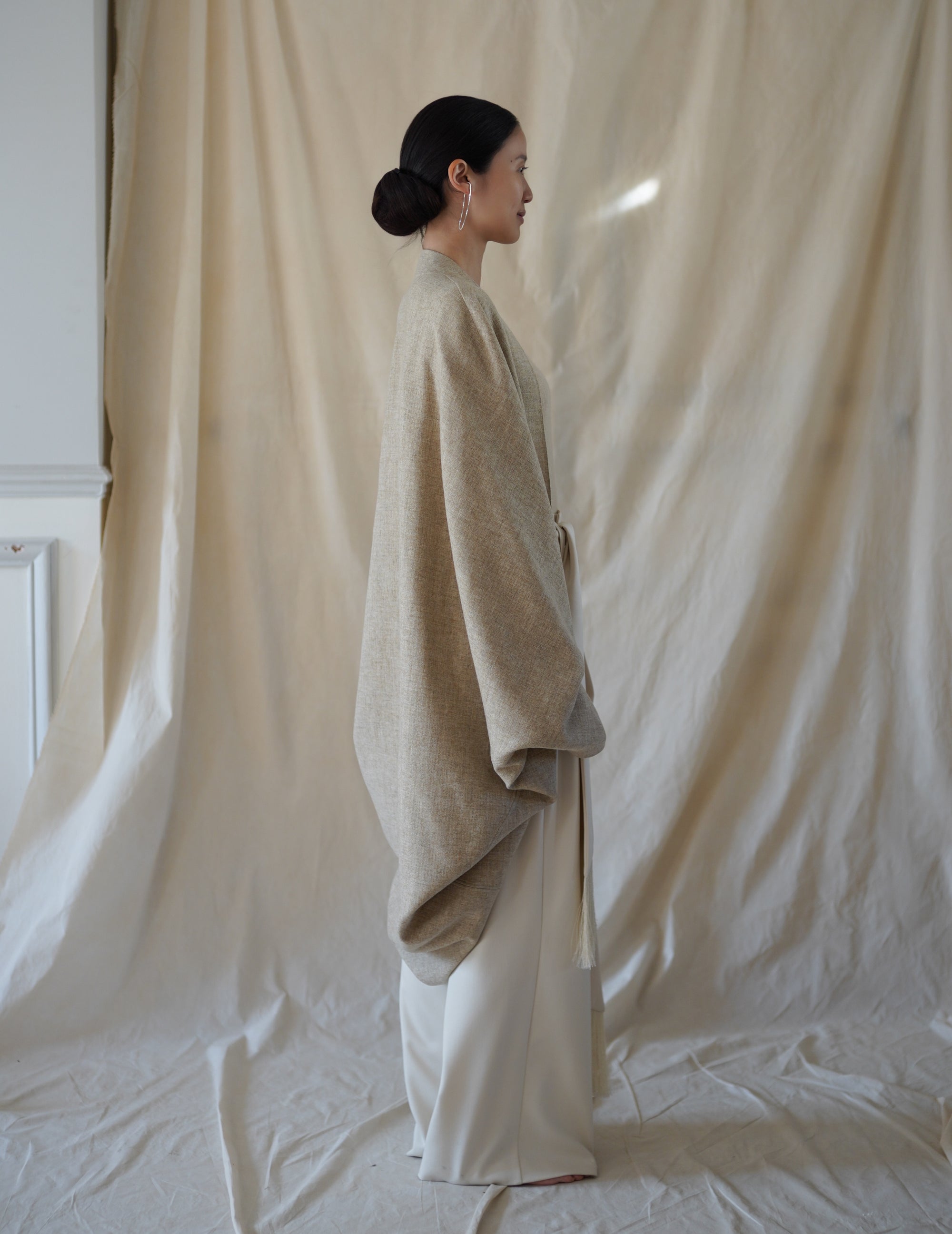 FABIOLA COAT • Beige Melange