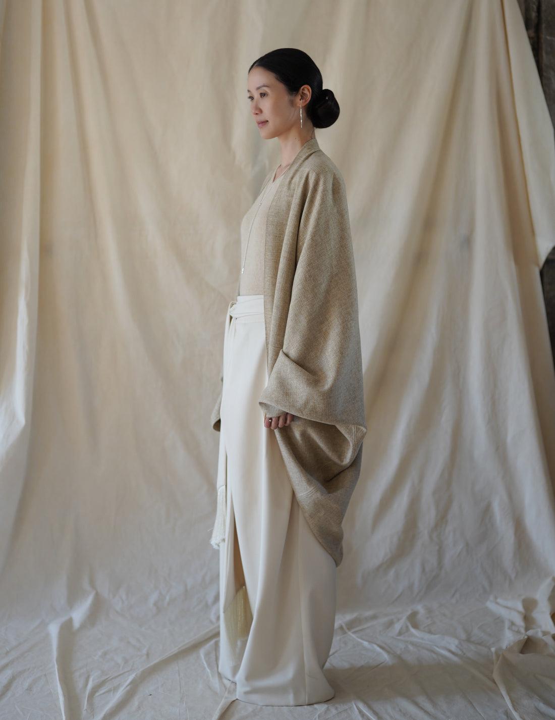 FABIOLA COAT • Beige Melange