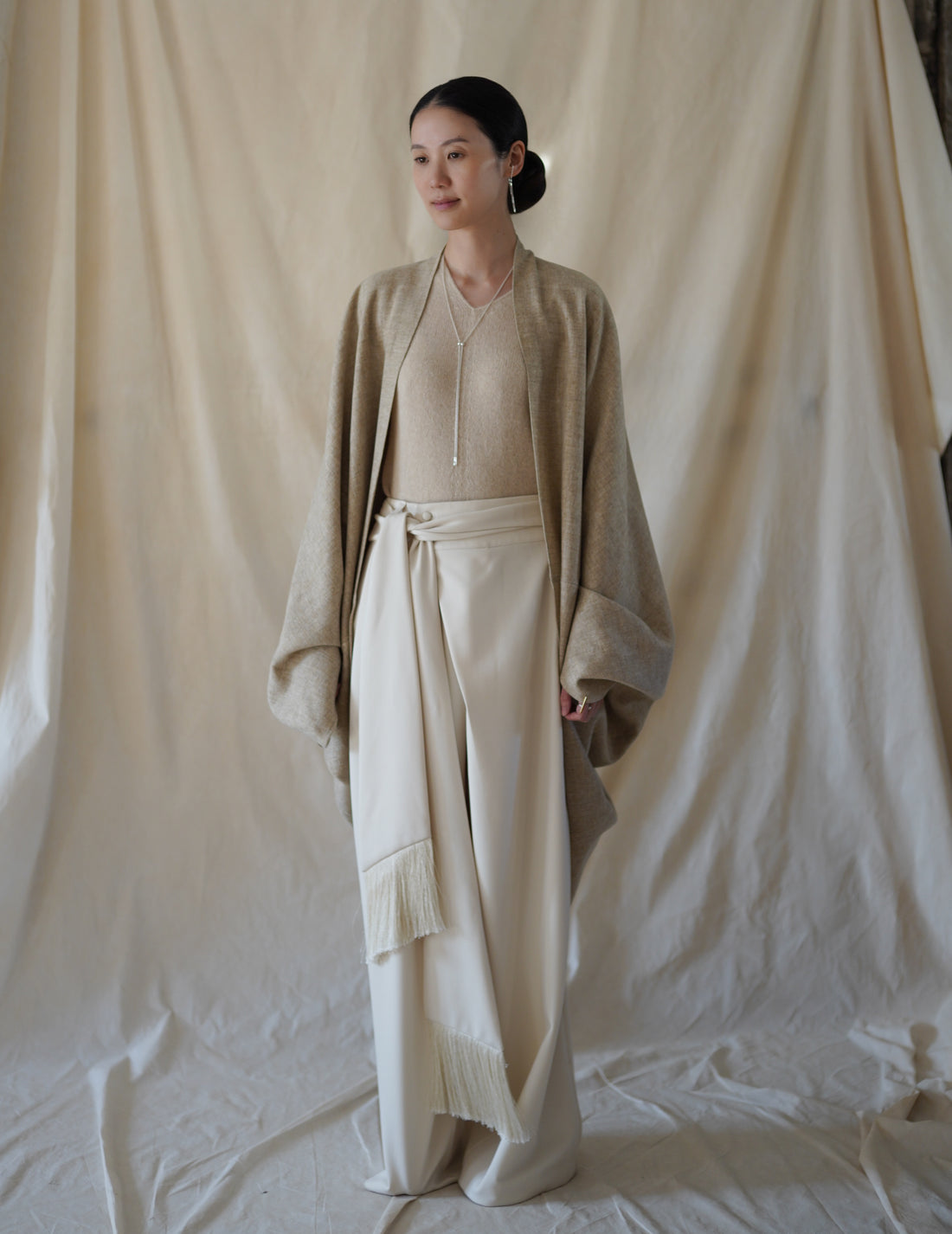 FABIOLA COAT • Beige Melange
