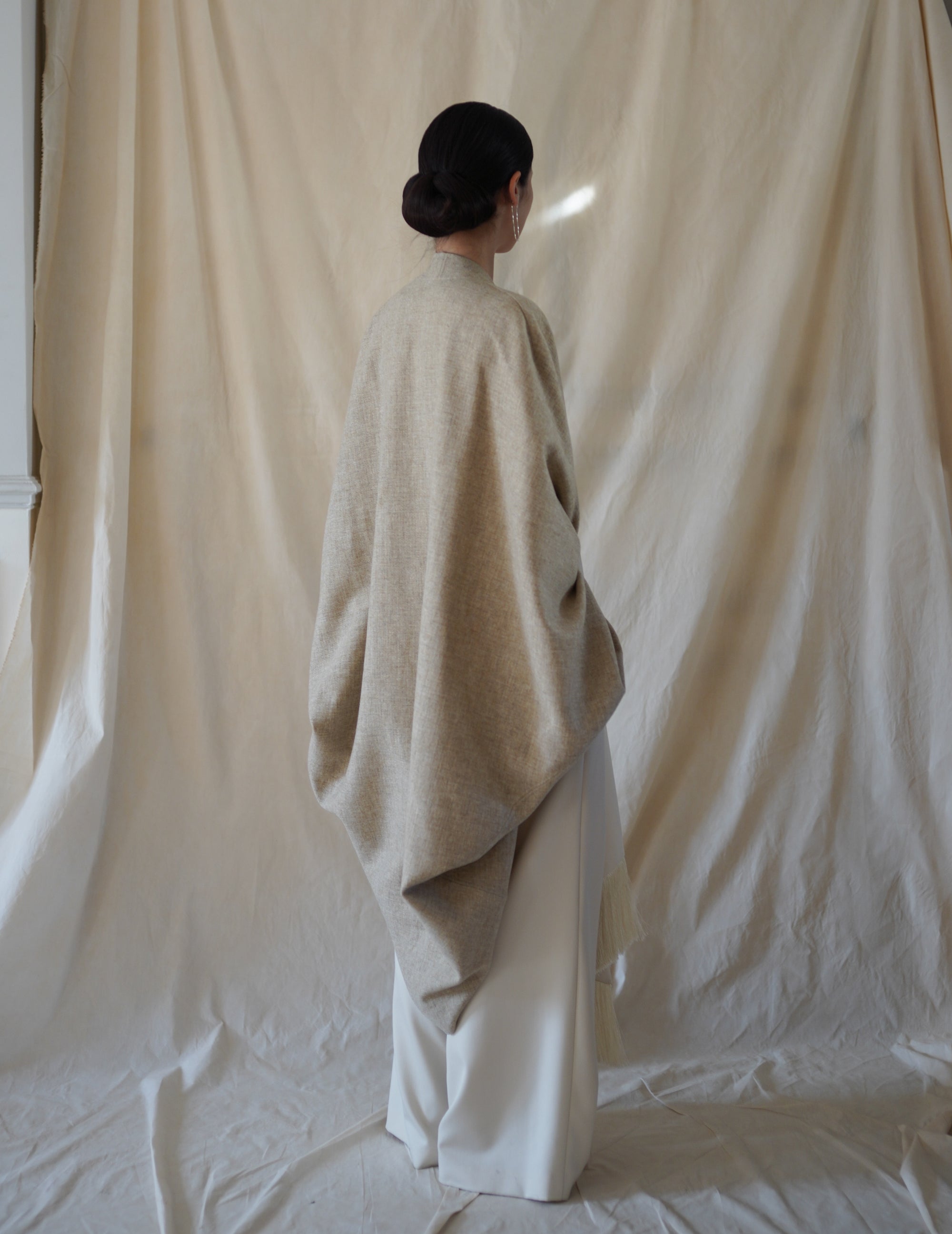 FABIOLA COAT • Beige Melange