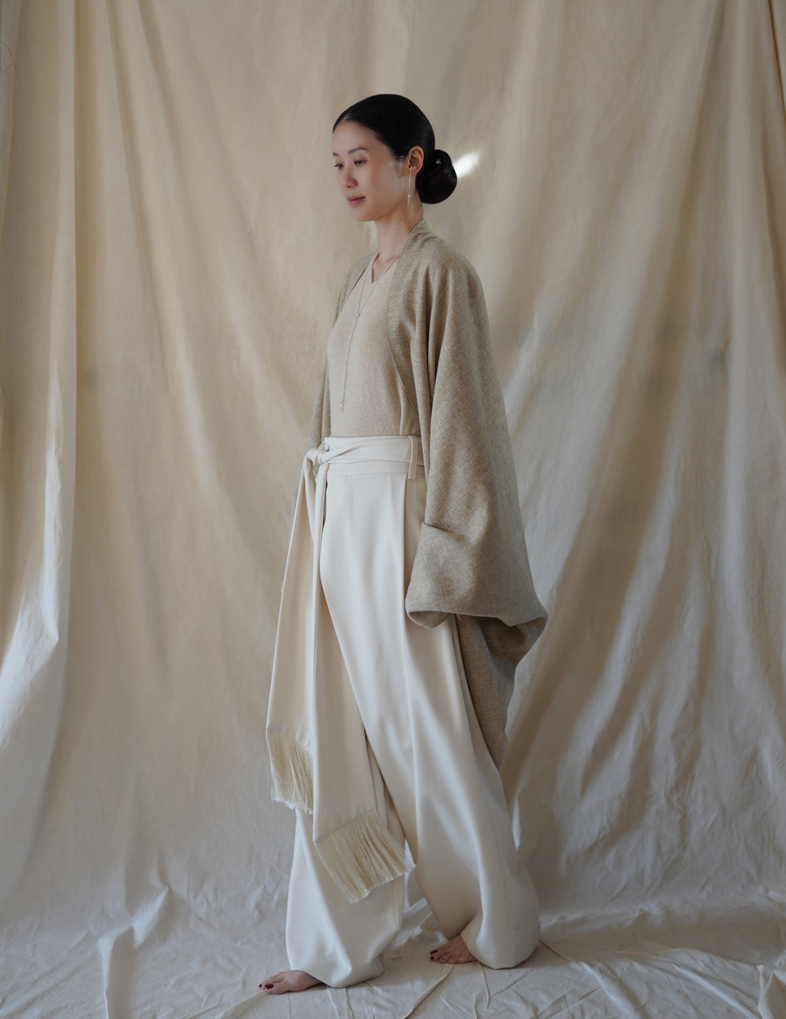 FABIOLA COAT • Beige Melange