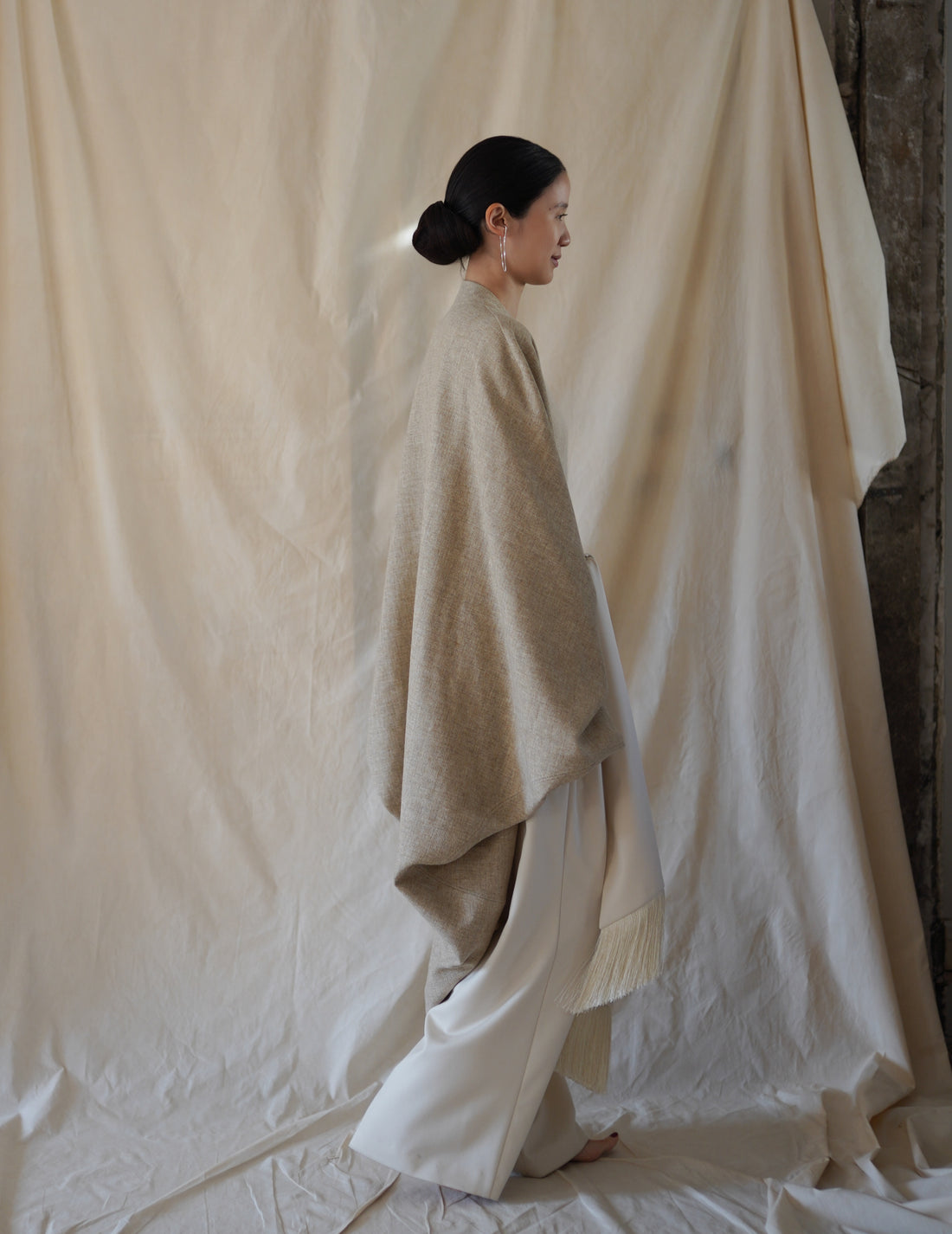 FABIOLA COAT • Beige Melange