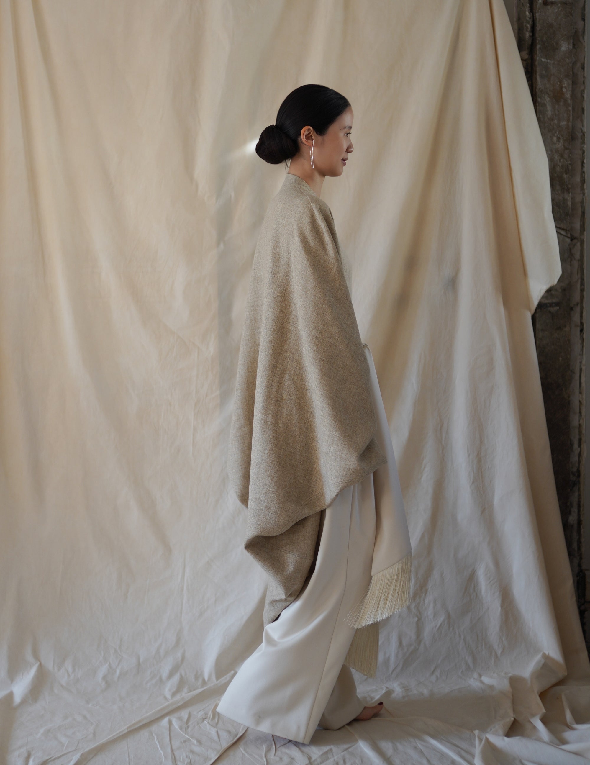 FABIOLA COAT • Beige Melange