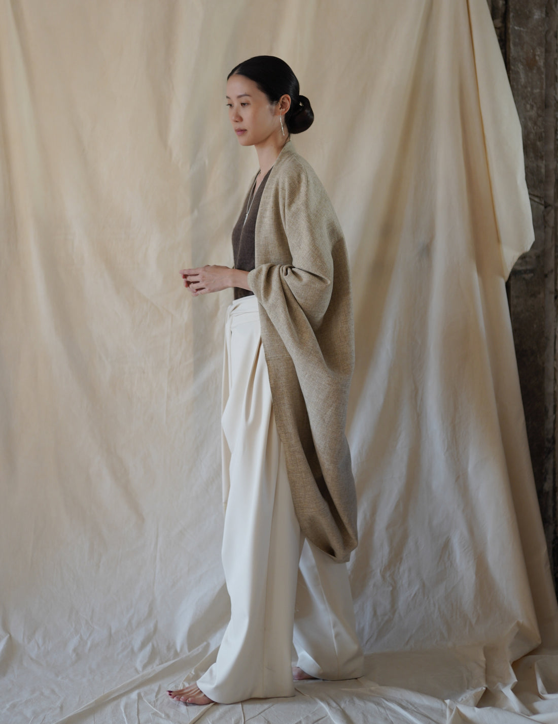 FABIOLA COAT • Beige Melange