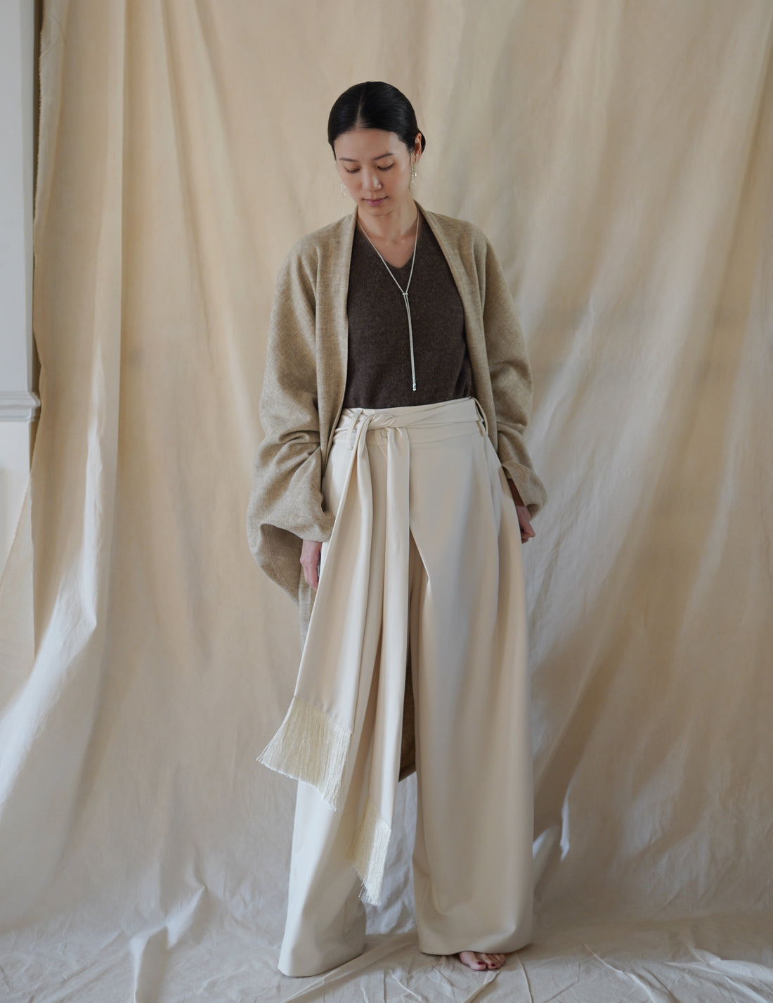 FABIOLA COAT • Beige Melange