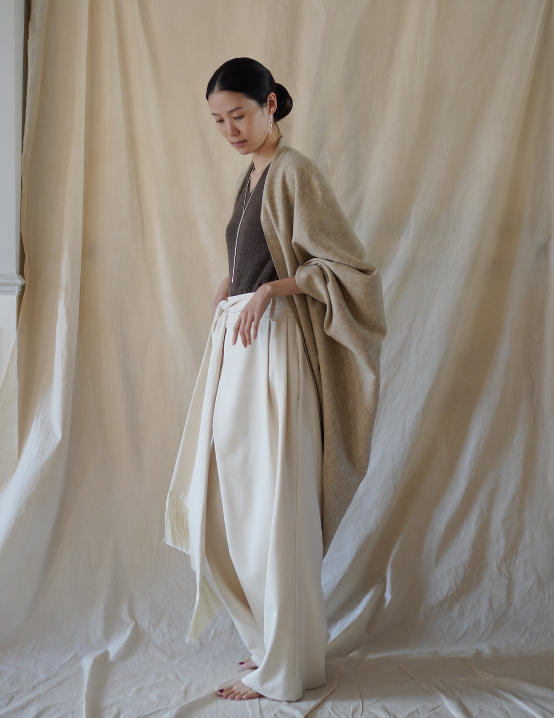 FABIOLA COAT • Beige Melange