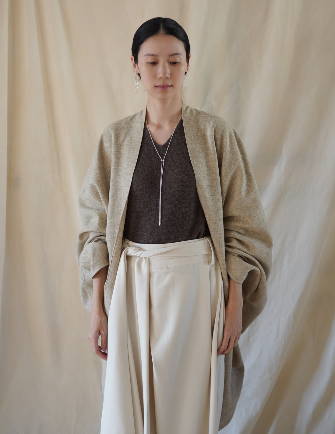 FABIOLA COAT • Beige Melange