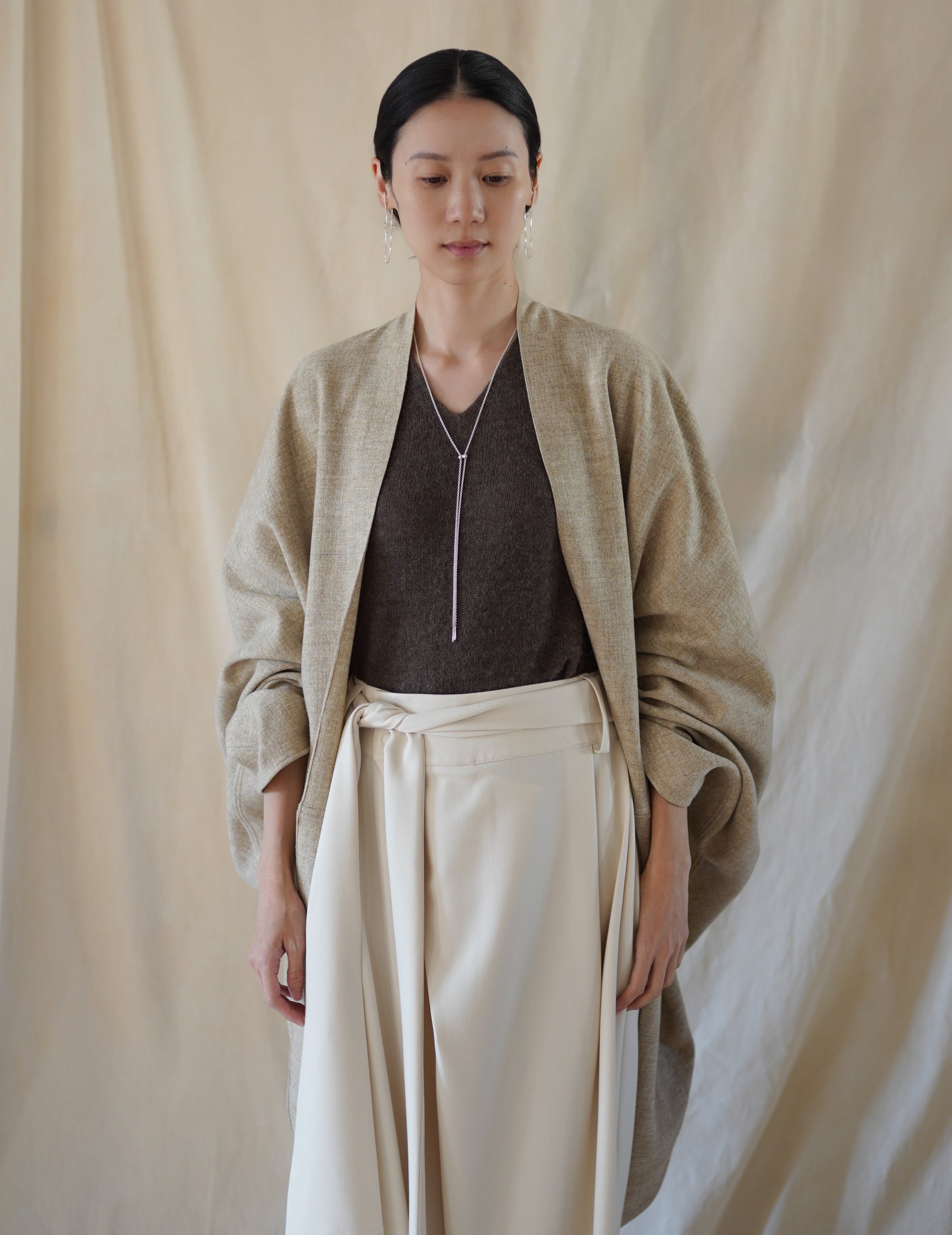 FABIOLA COAT • Beige Melange
