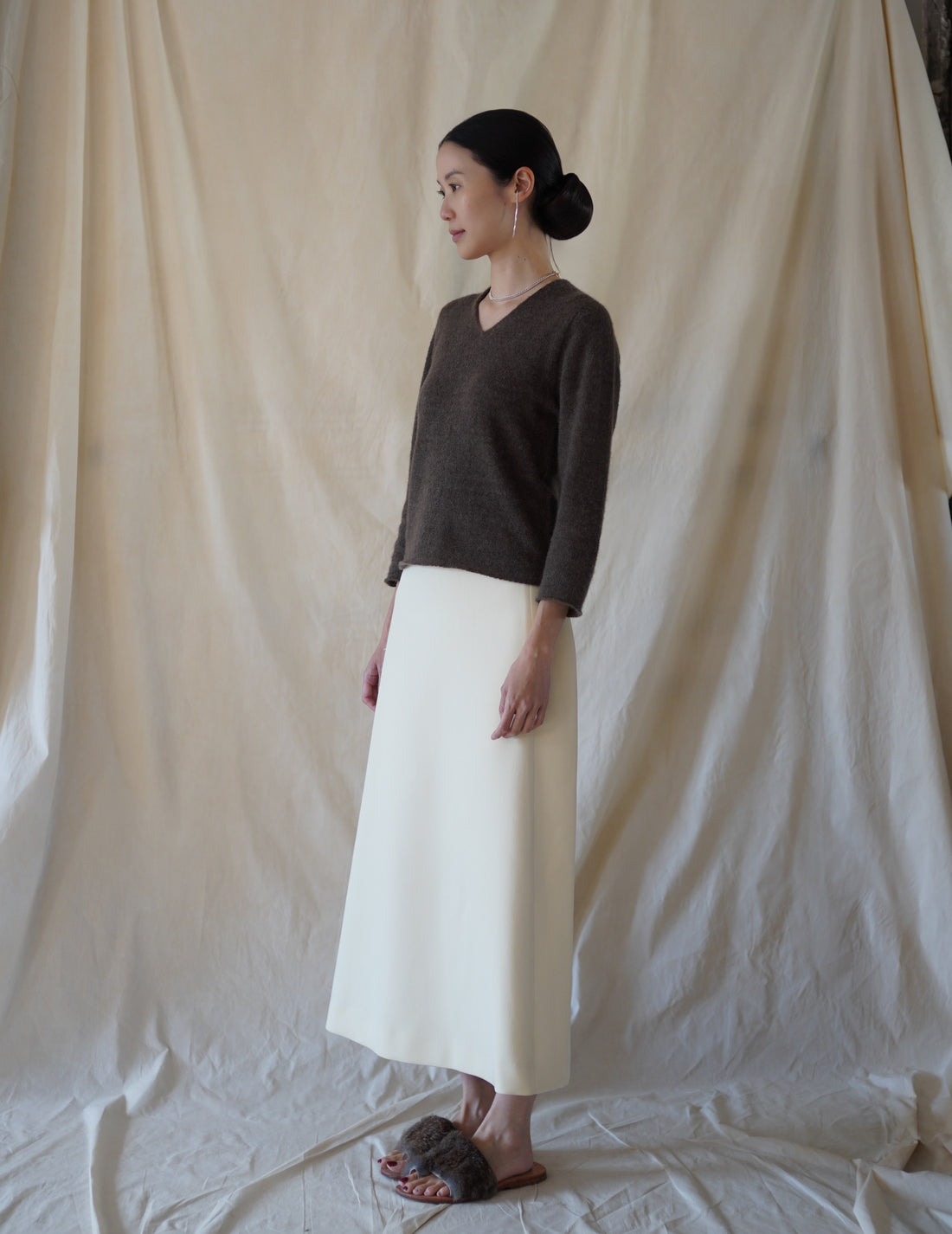 CORTANA | HANA TOP - DARK TAUPE