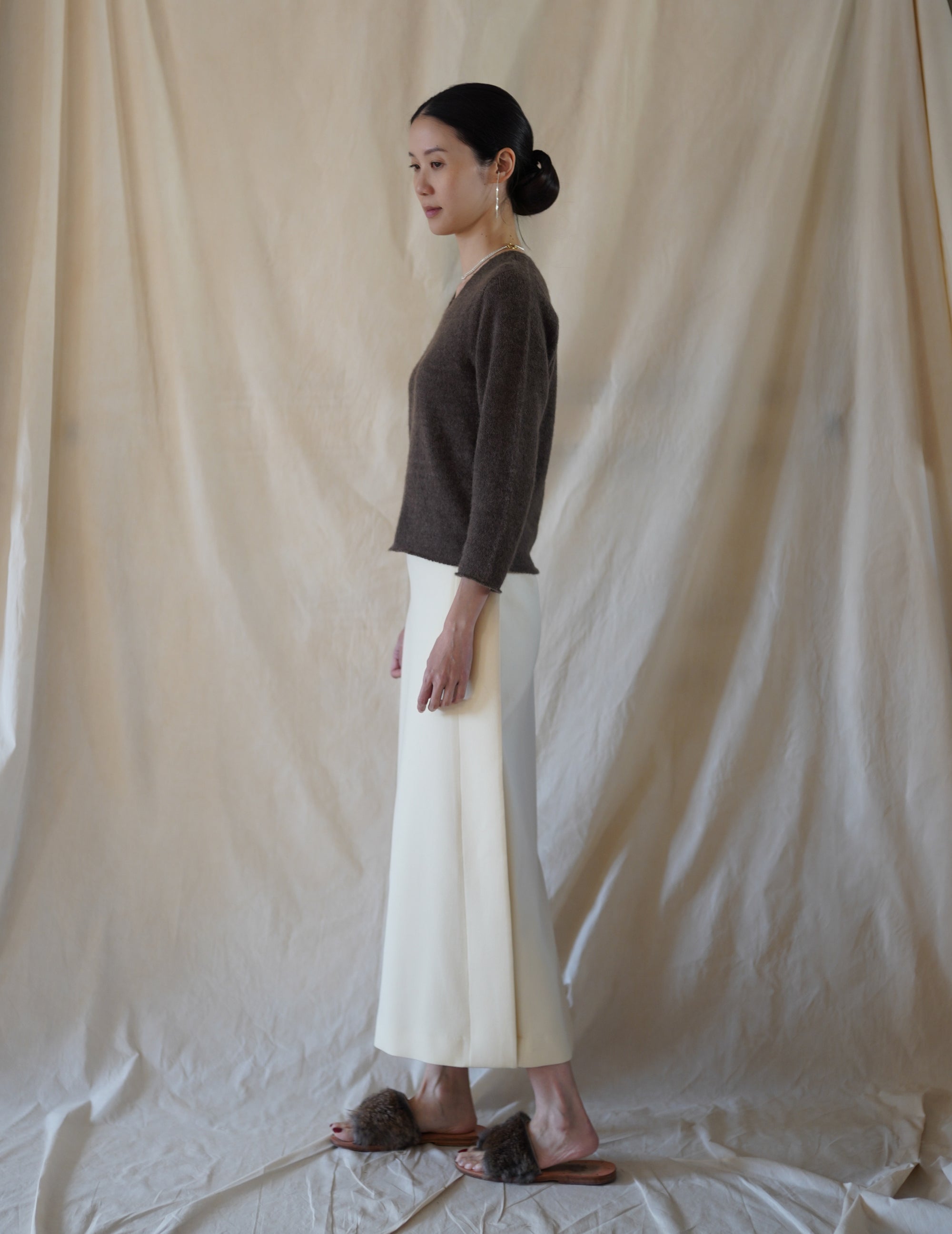 HANA TOP - DARK TAUPE