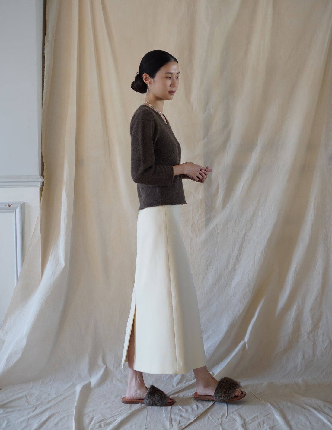 CORTANA | HANA TOP - DARK TAUPE