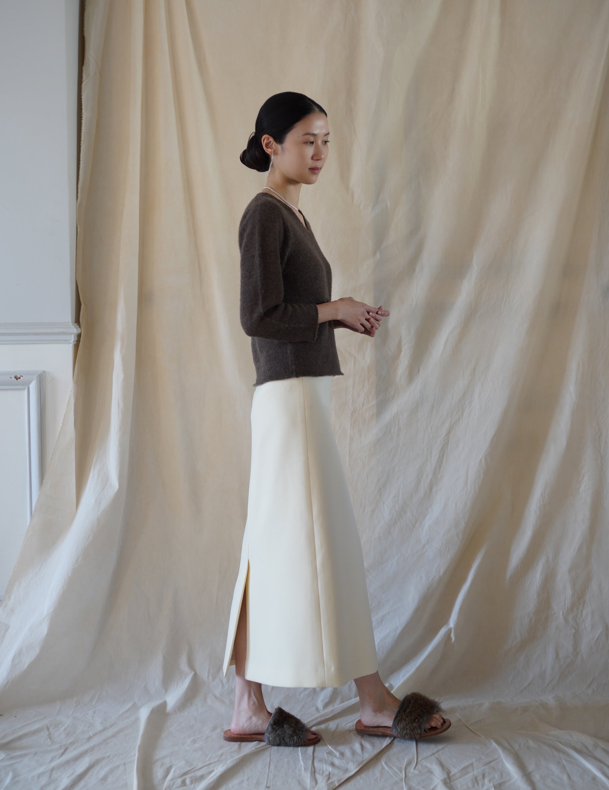 HANA TOP - DARK TAUPE