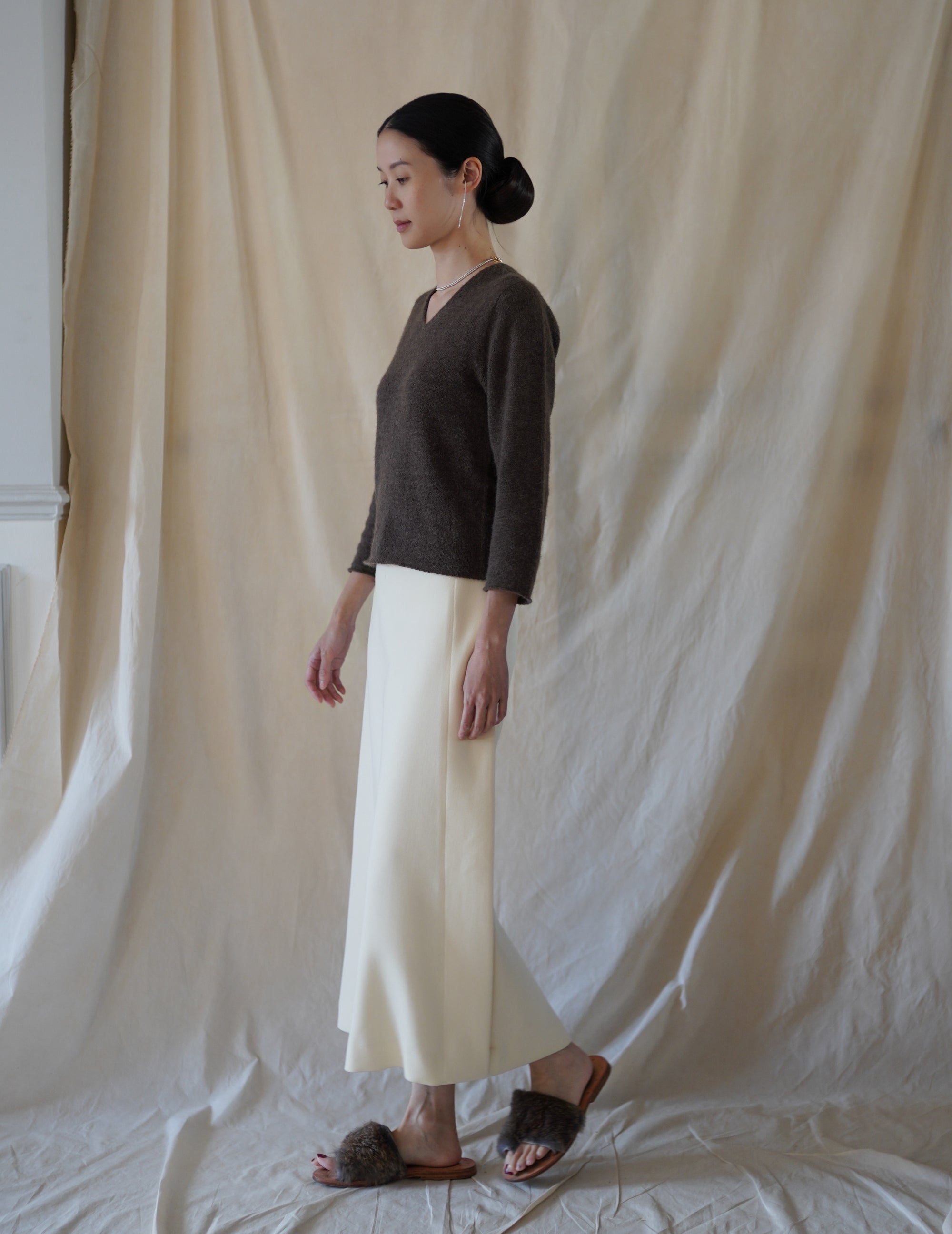 HANA TOP - DARK TAUPE