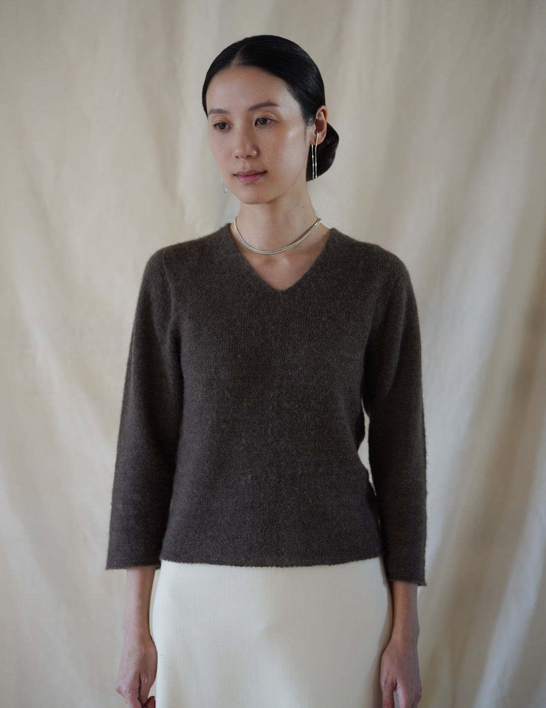 CORTANA | HANA TOP - DARK TAUPE
