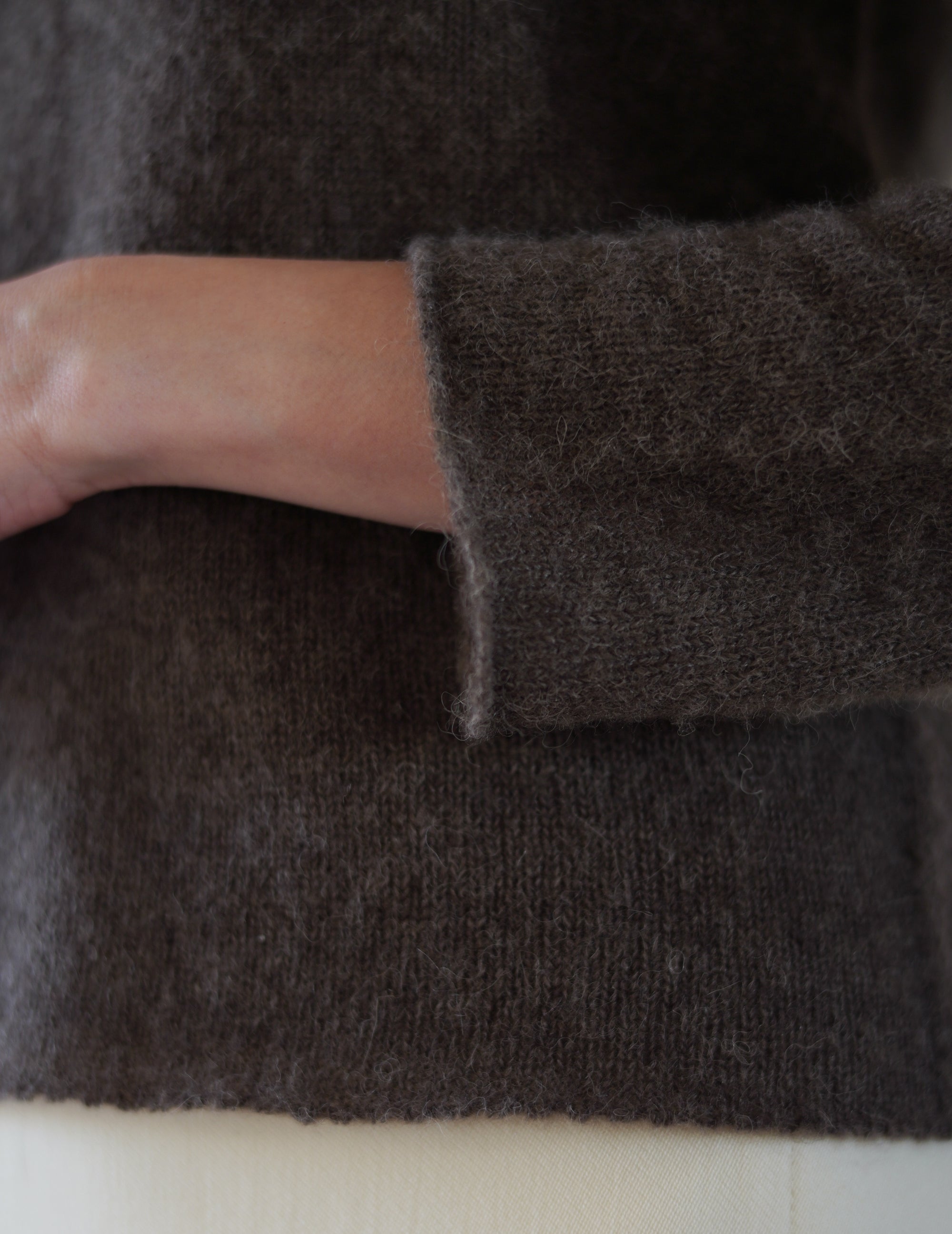 HANA TOP - DARK TAUPE