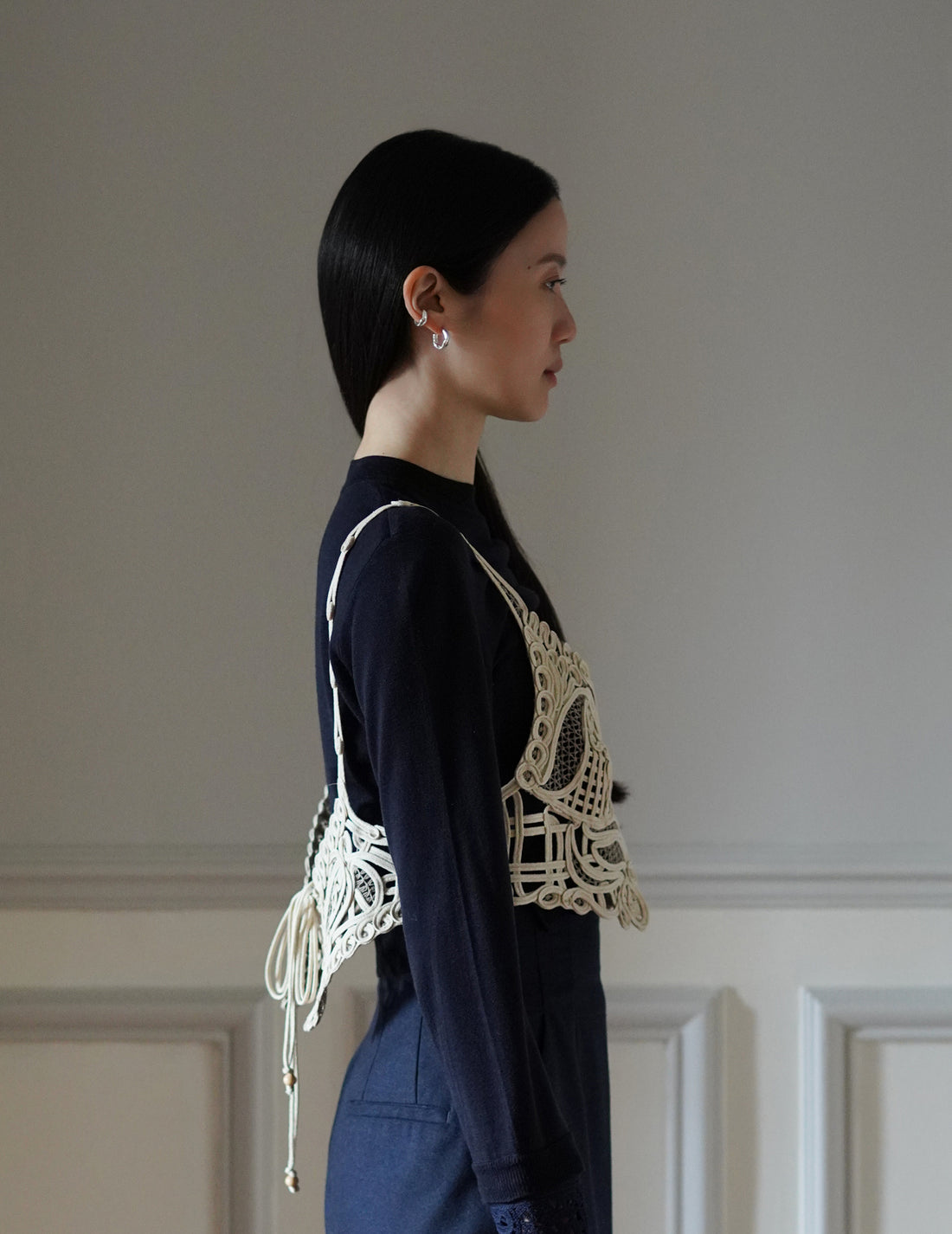 Vibe Harsløf｜DRIP Small Earring・Silver