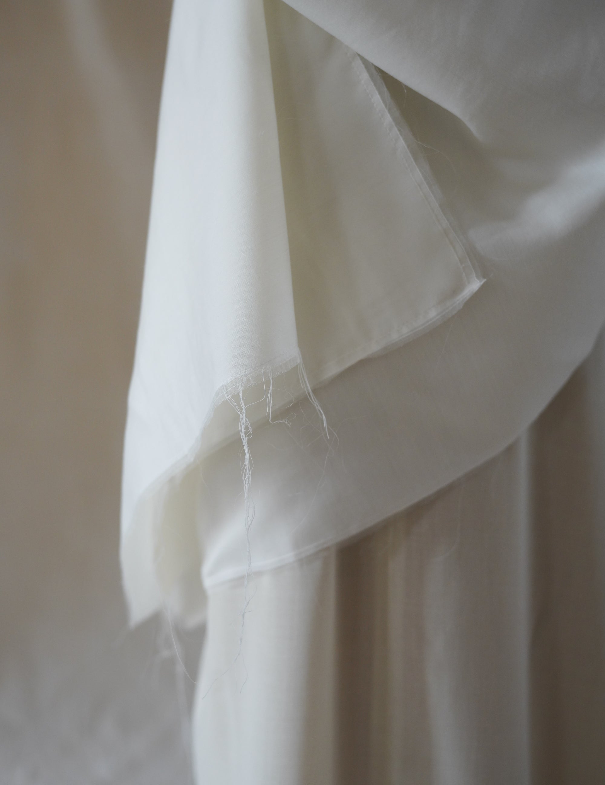 Macha Scarf Raw・Cream Off White