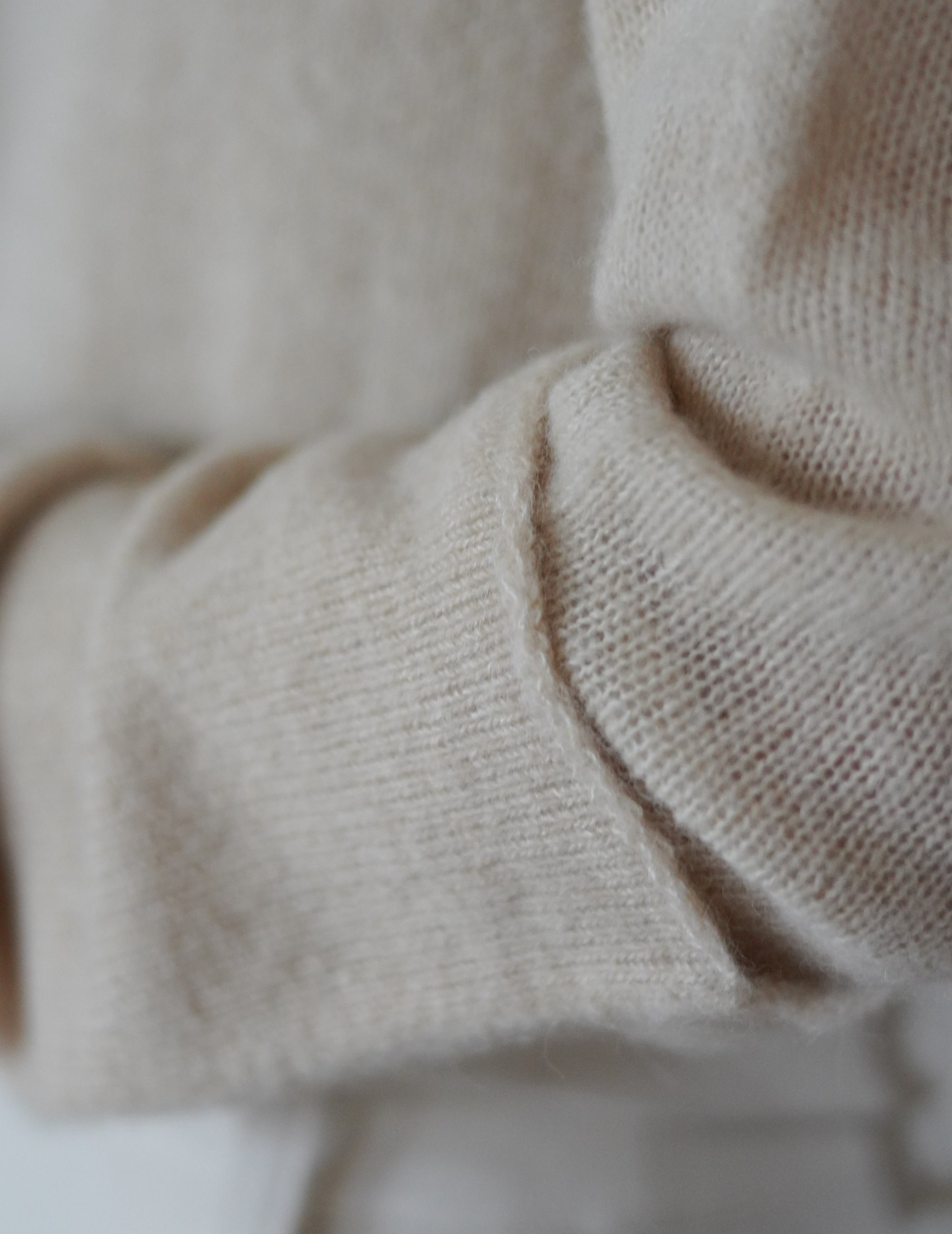 HANA MITTENS - IVORY